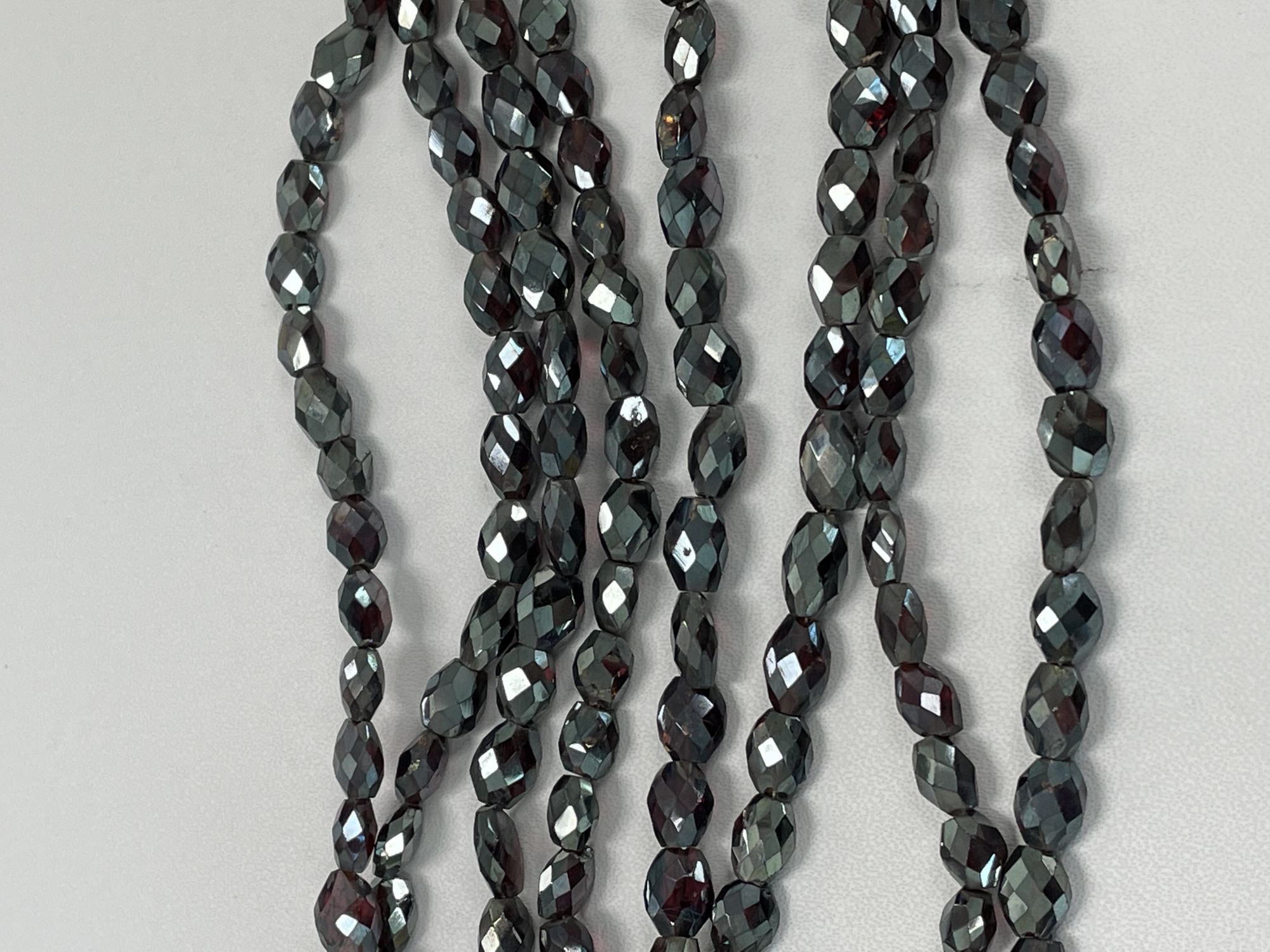 Mystic Red Garnet Oval Faceted