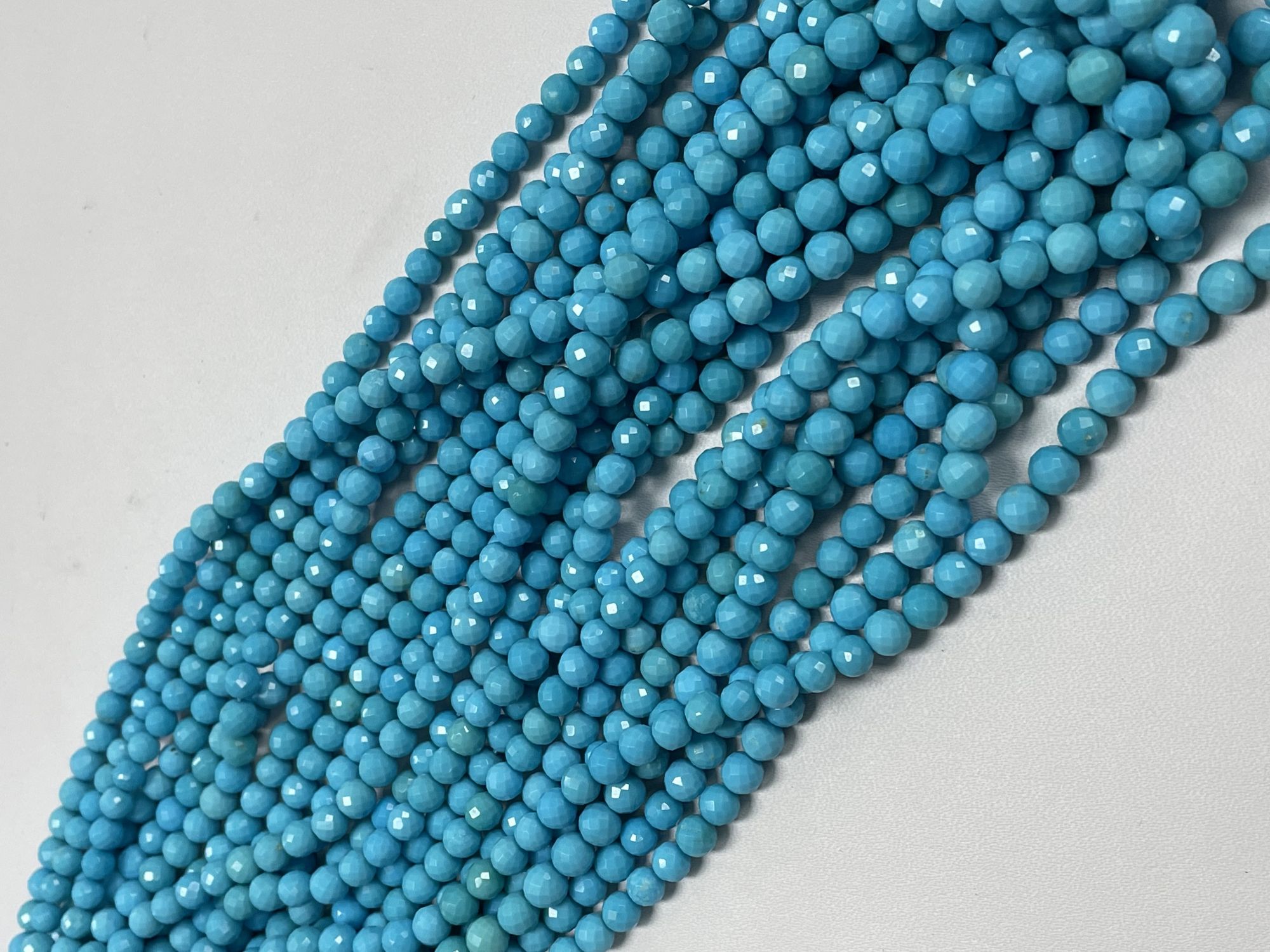 Turquoise Round Faceted