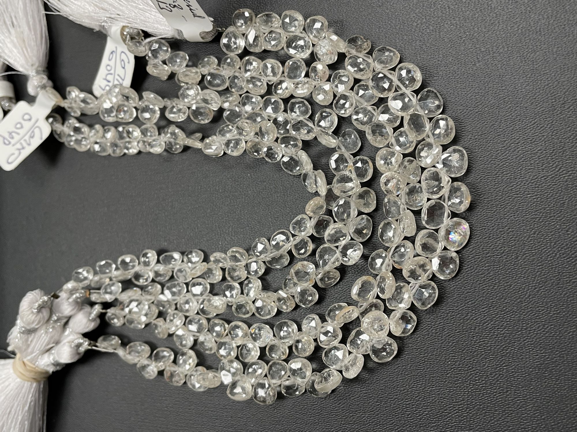 Zircon Heart Faceted