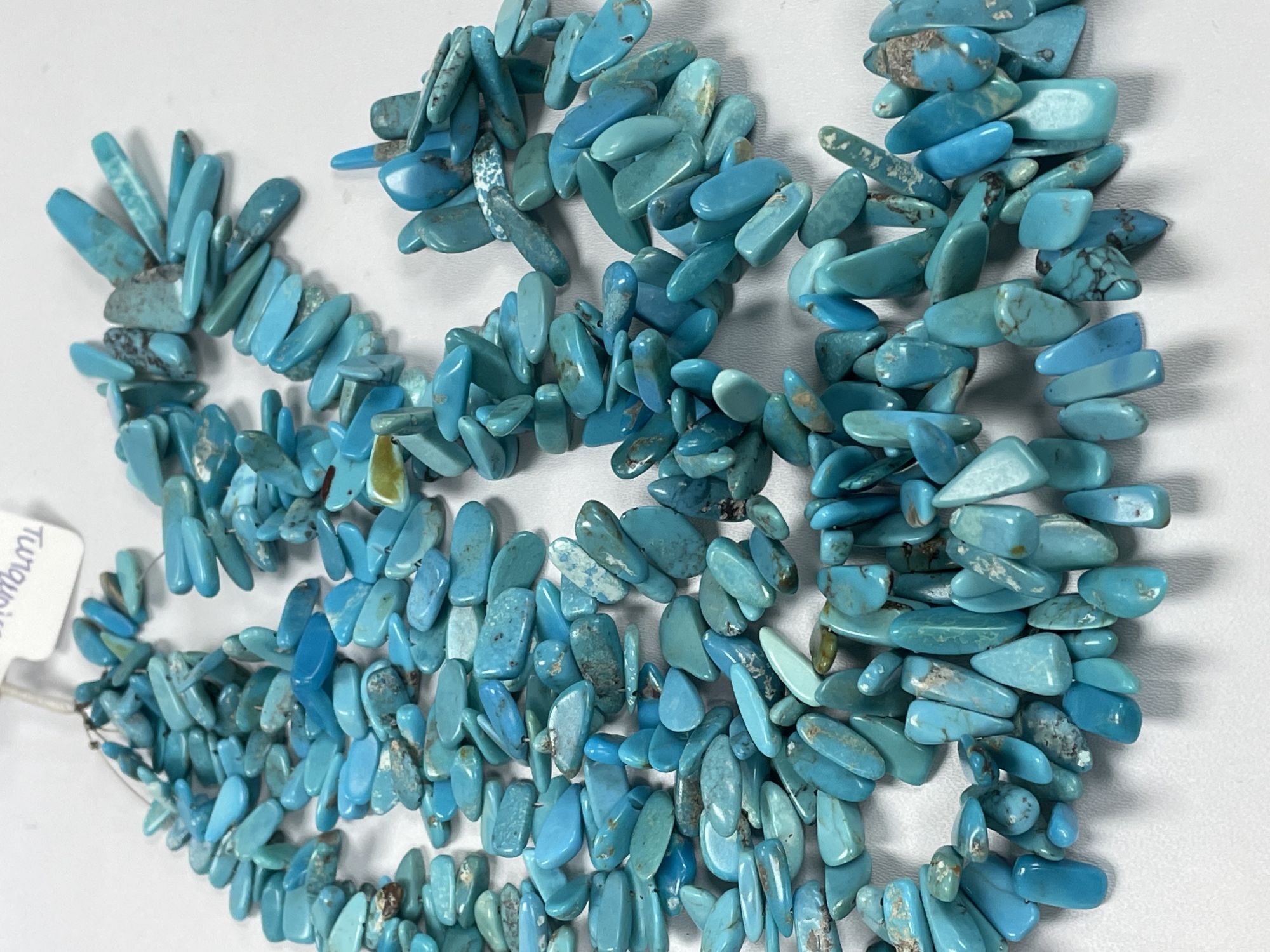 Turquoise Funky Cut Smooth