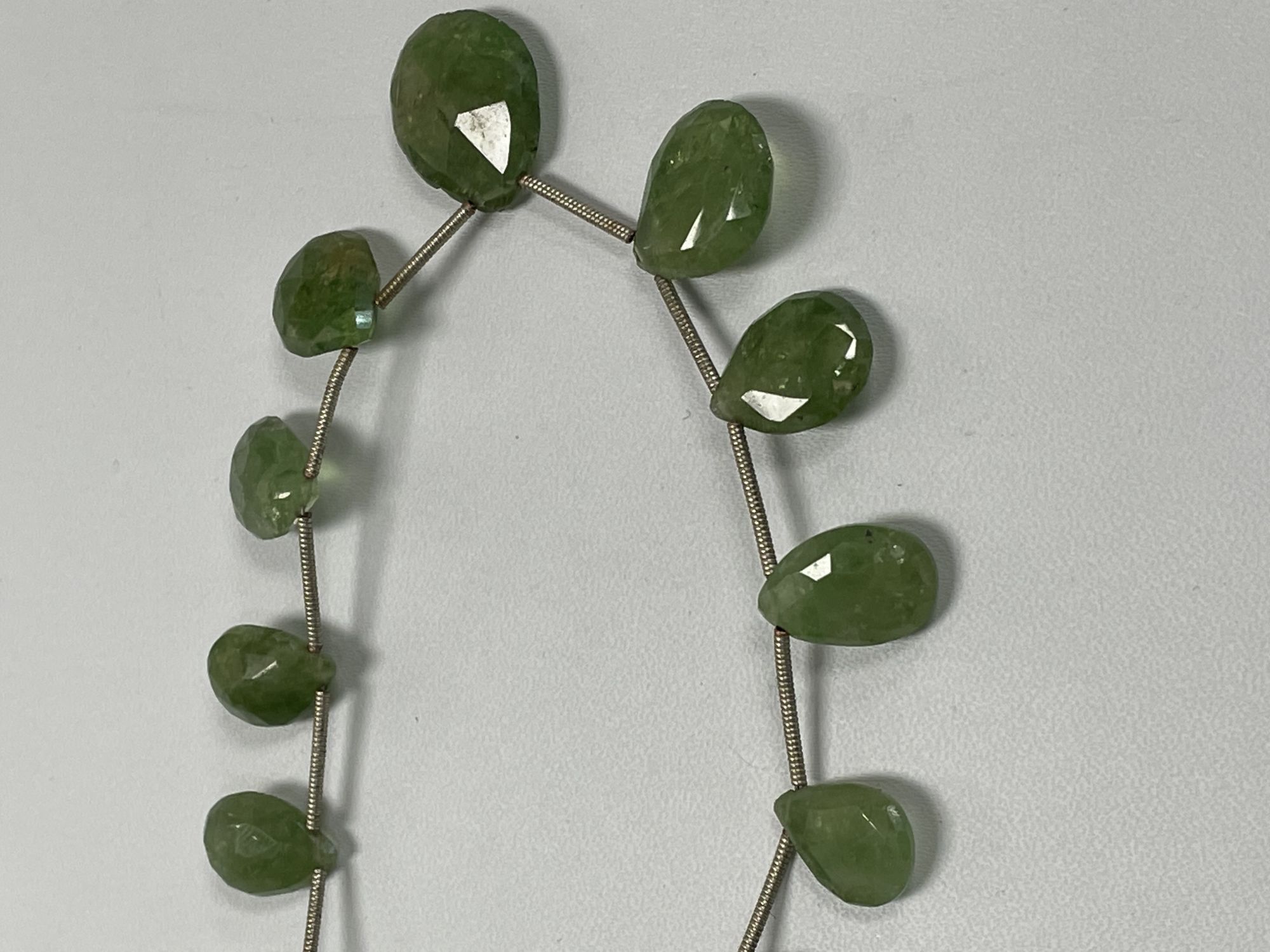 Grossular Garnet Pear Faceted