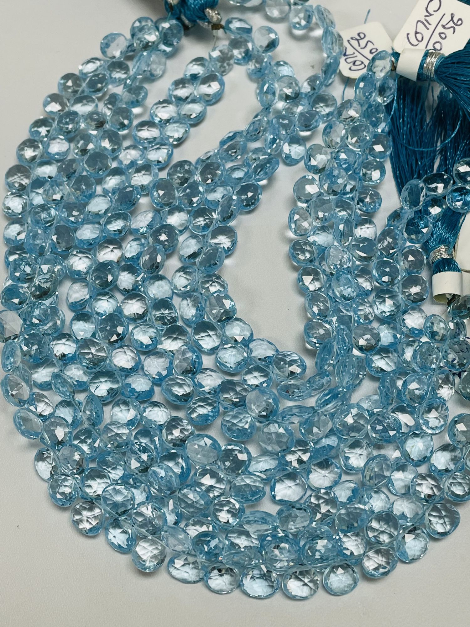 Sky Blue Topaz Heart Faceted