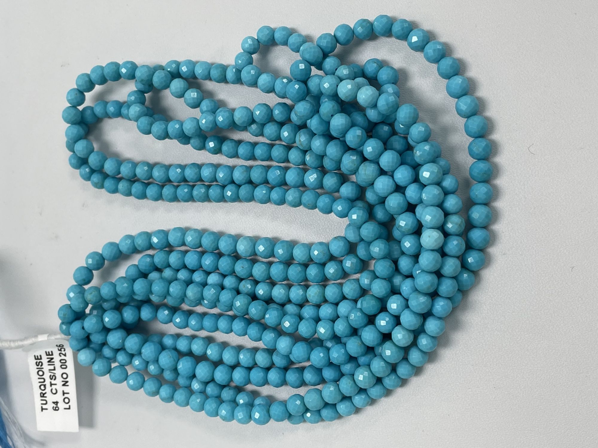 Turquoise Round Faceted