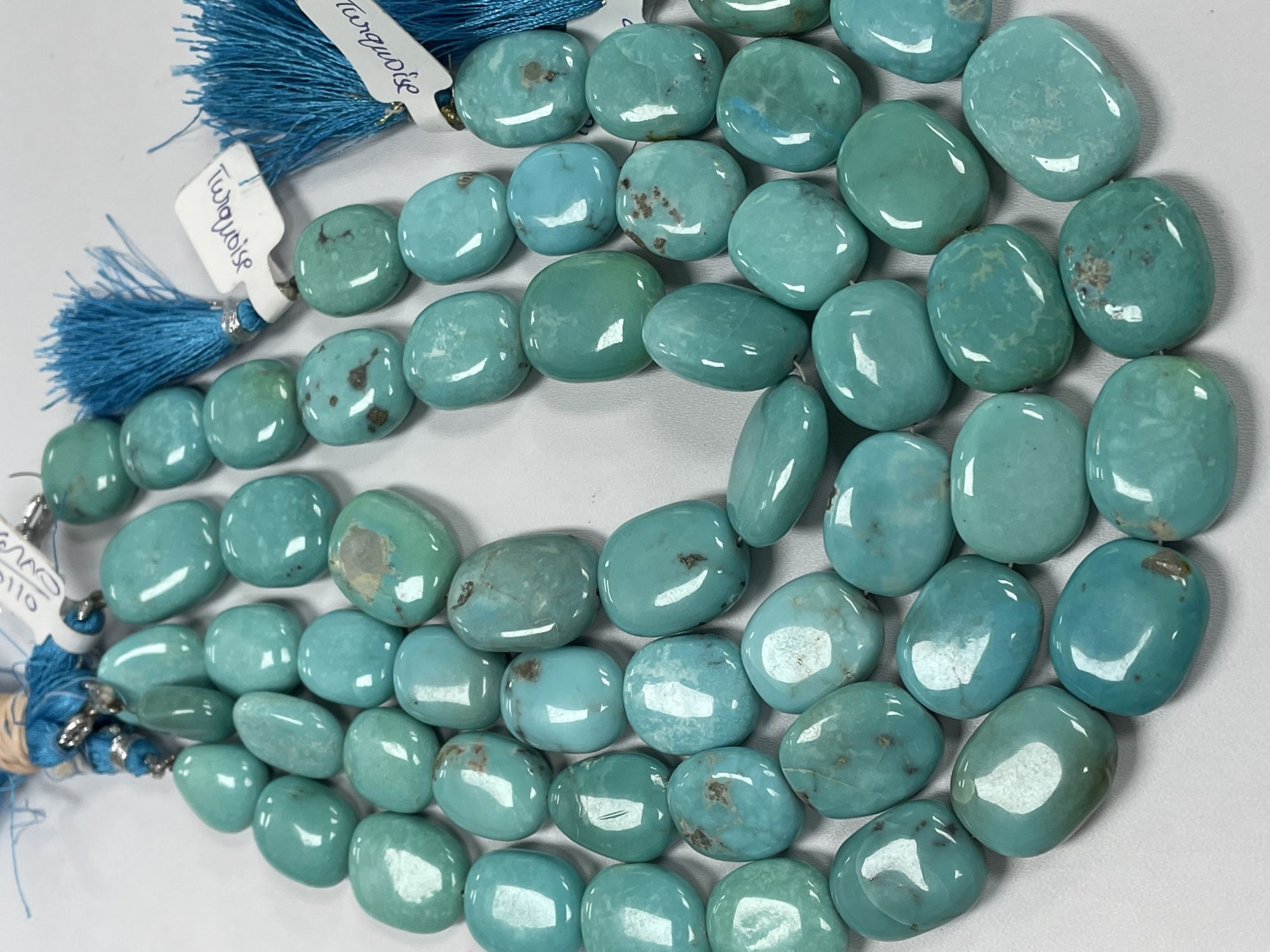 Turquoise Oval Smooth