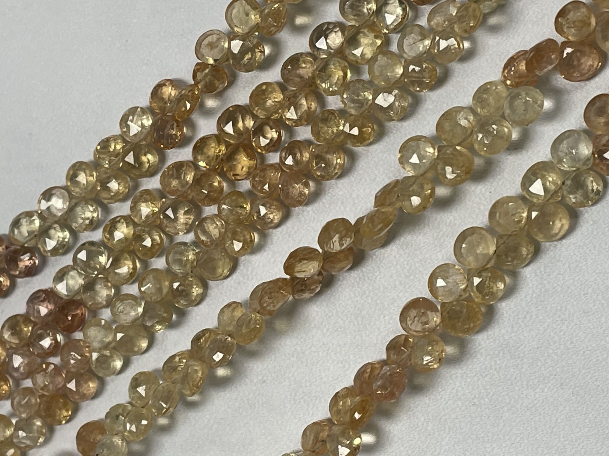 Imperial Topaz Heart Faceted