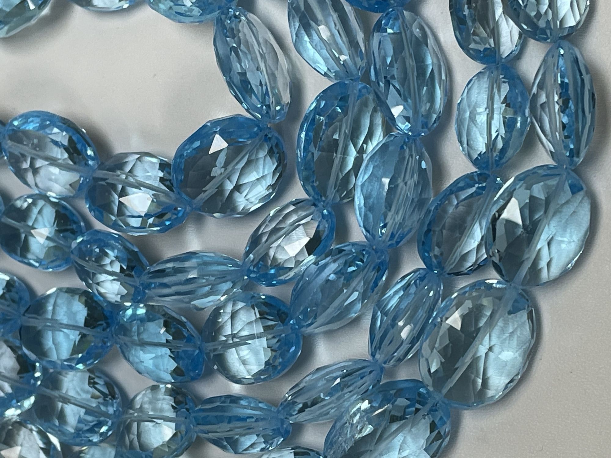 Sky Blue Topaz Oval Faceted