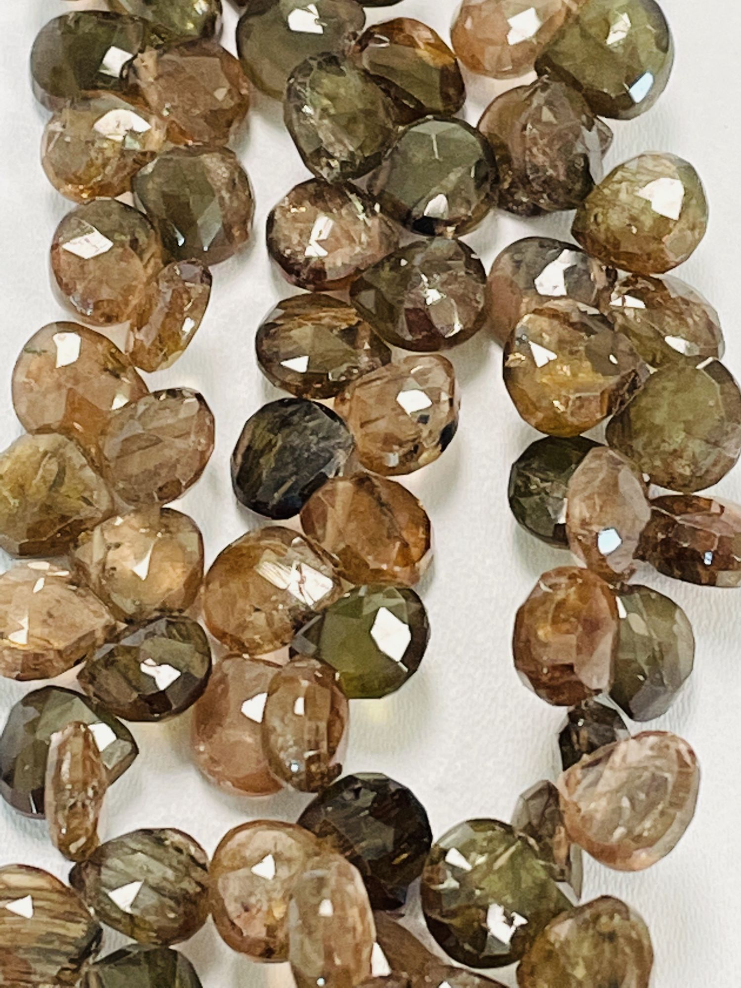 Andalusite Heart Faceted