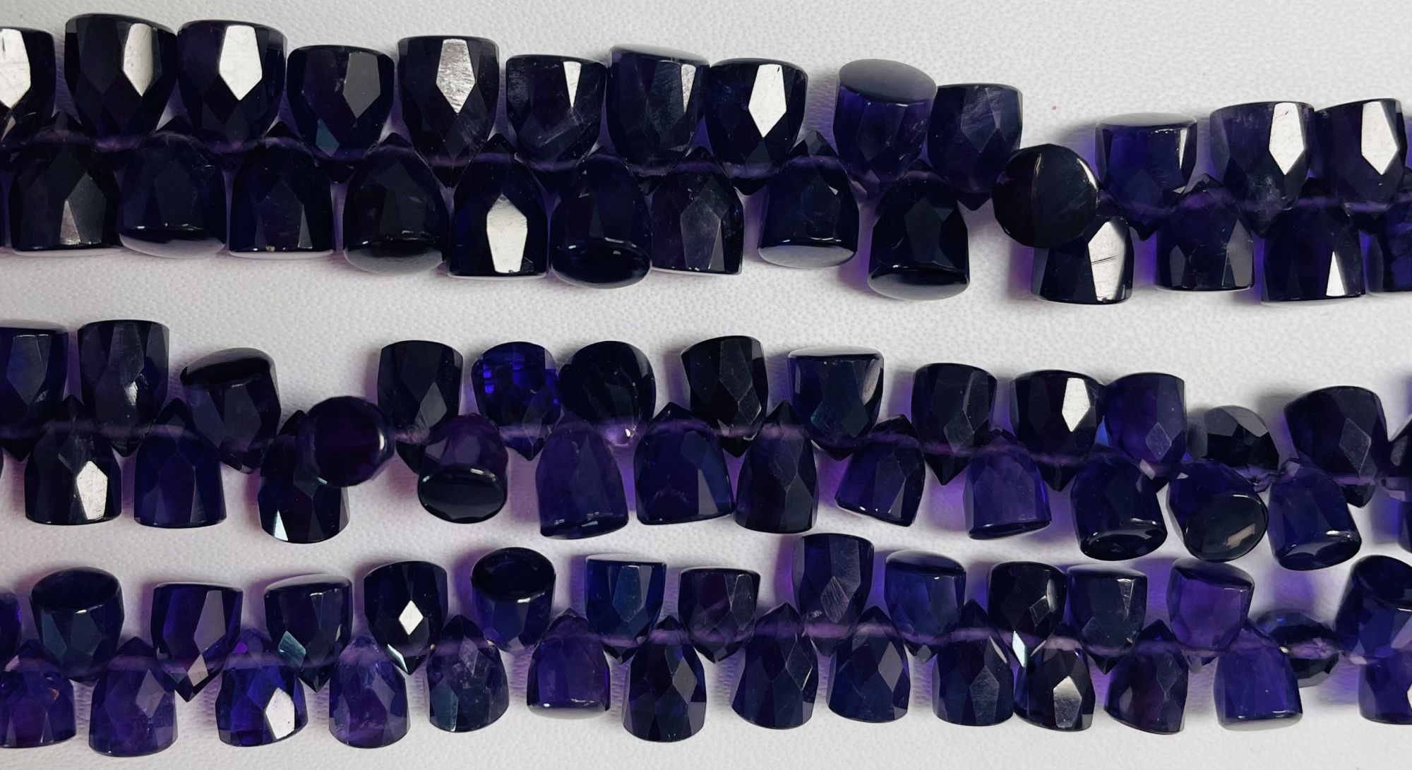 Purple Amethyst Bullet Faceted
