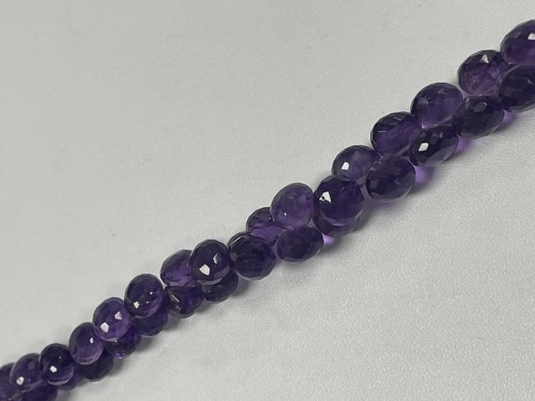 African Amethyst Onions Faceted