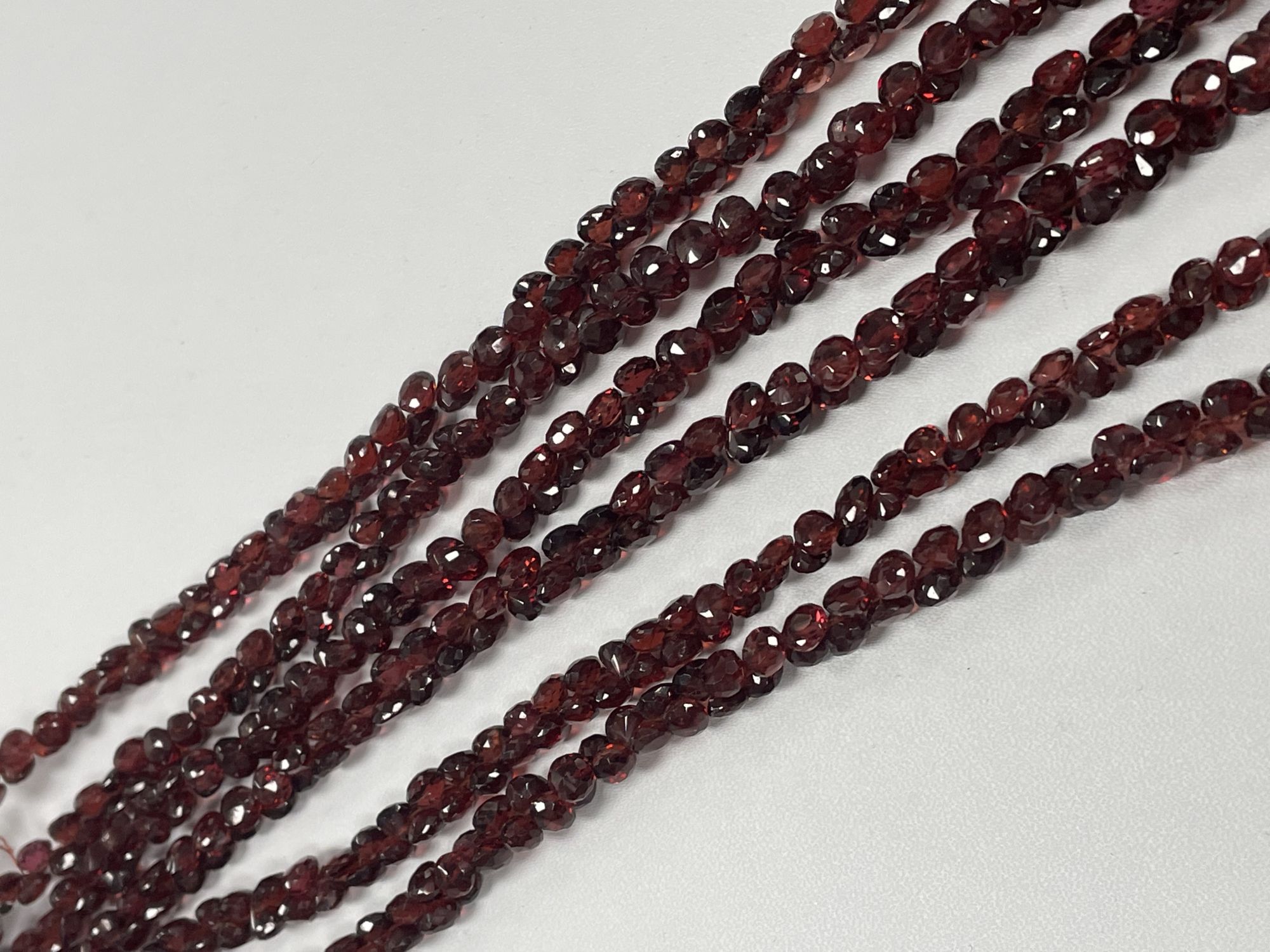 Garnet Onion Faceted