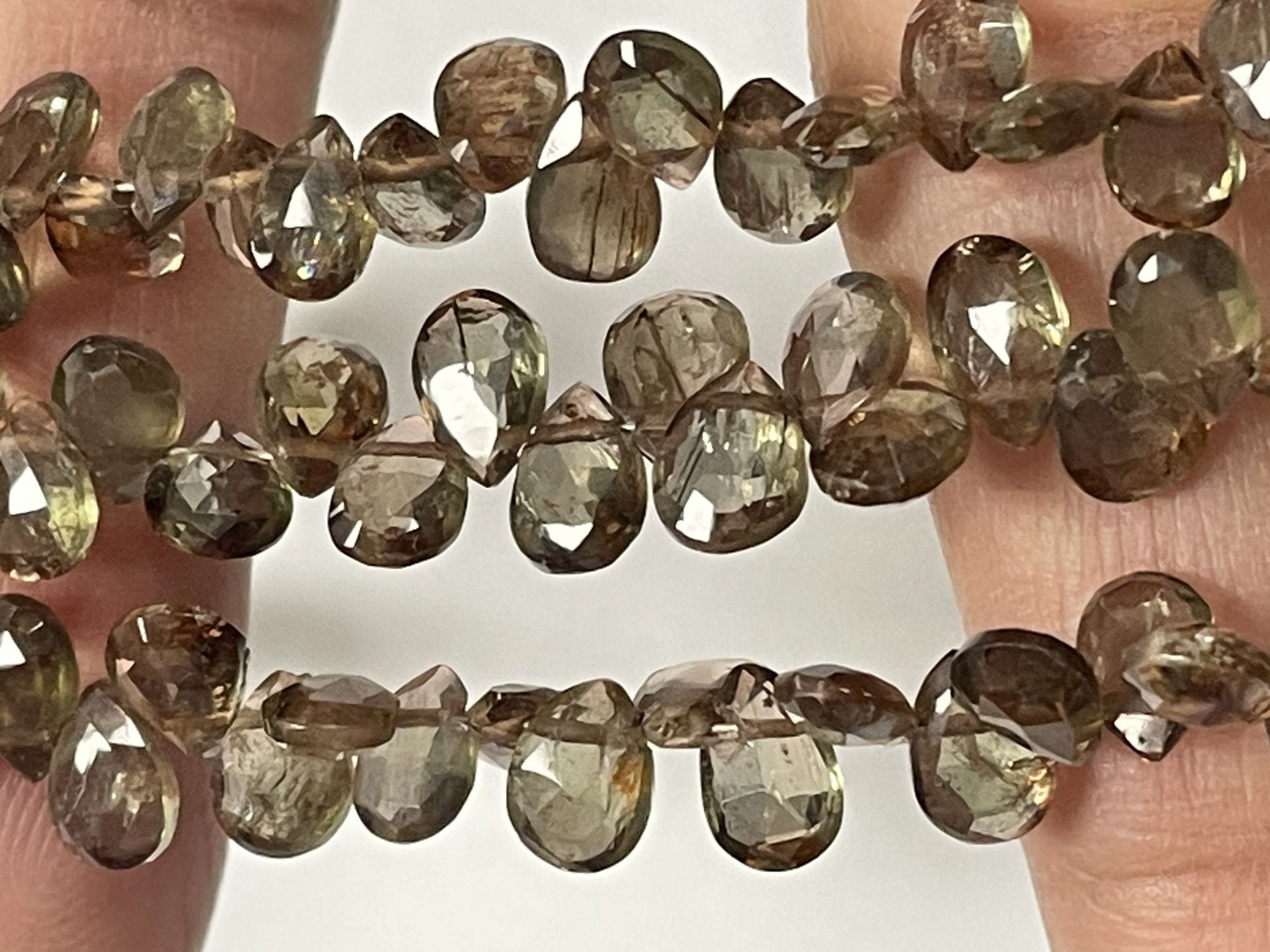 Andalusite Pear Faceted