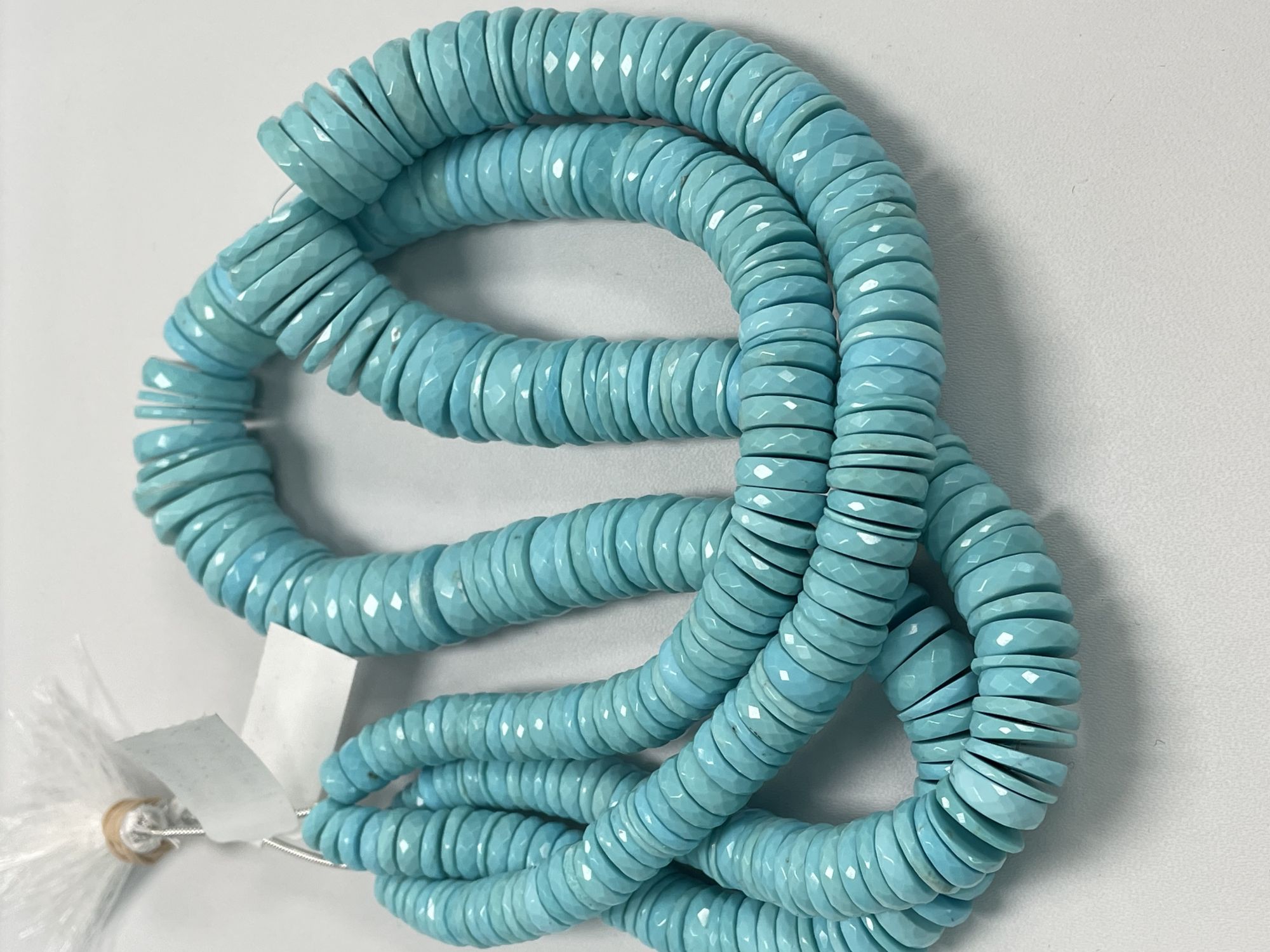 Turquoise Tire Faceted