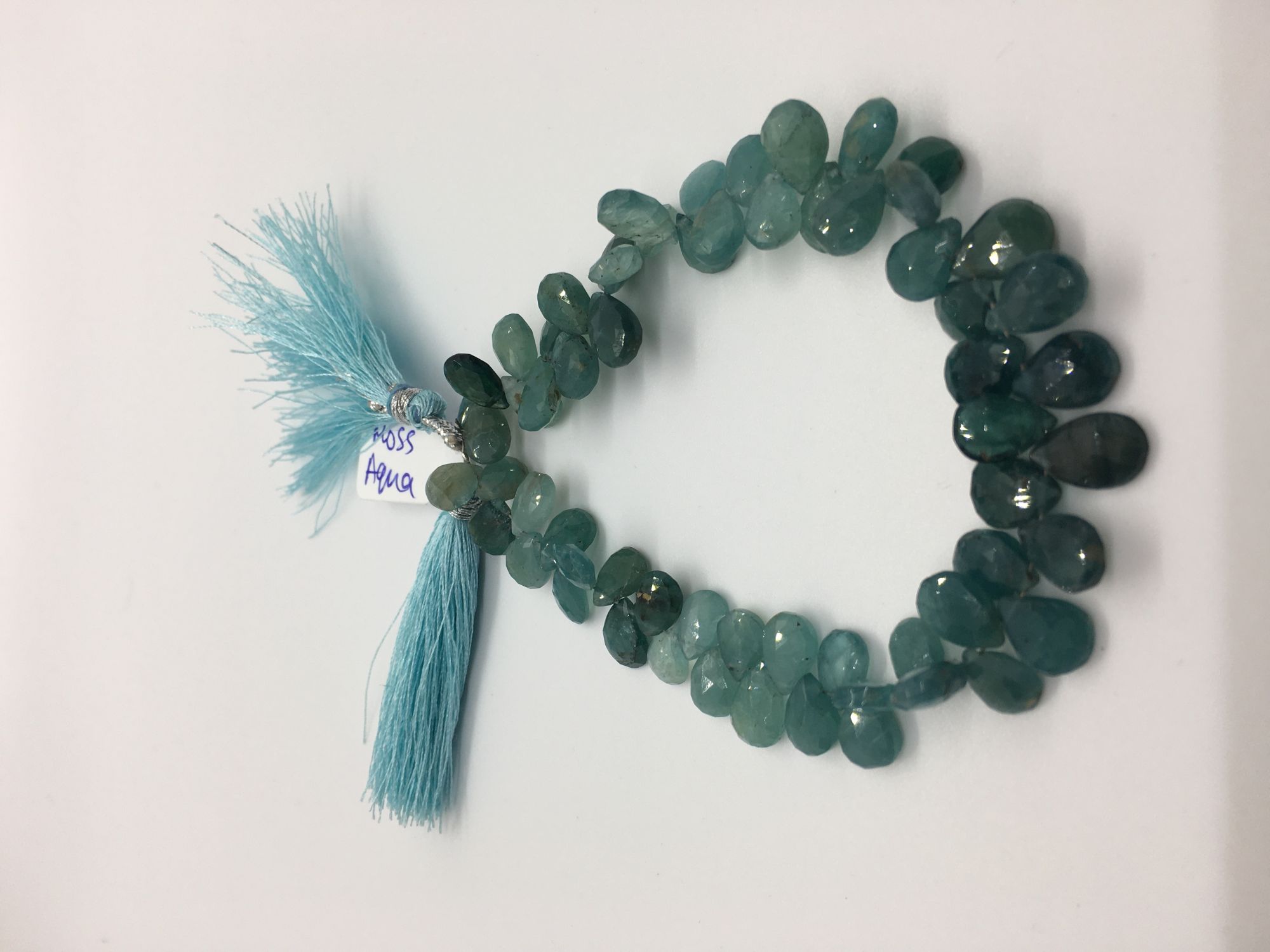 Grandidierite Pears Faceted