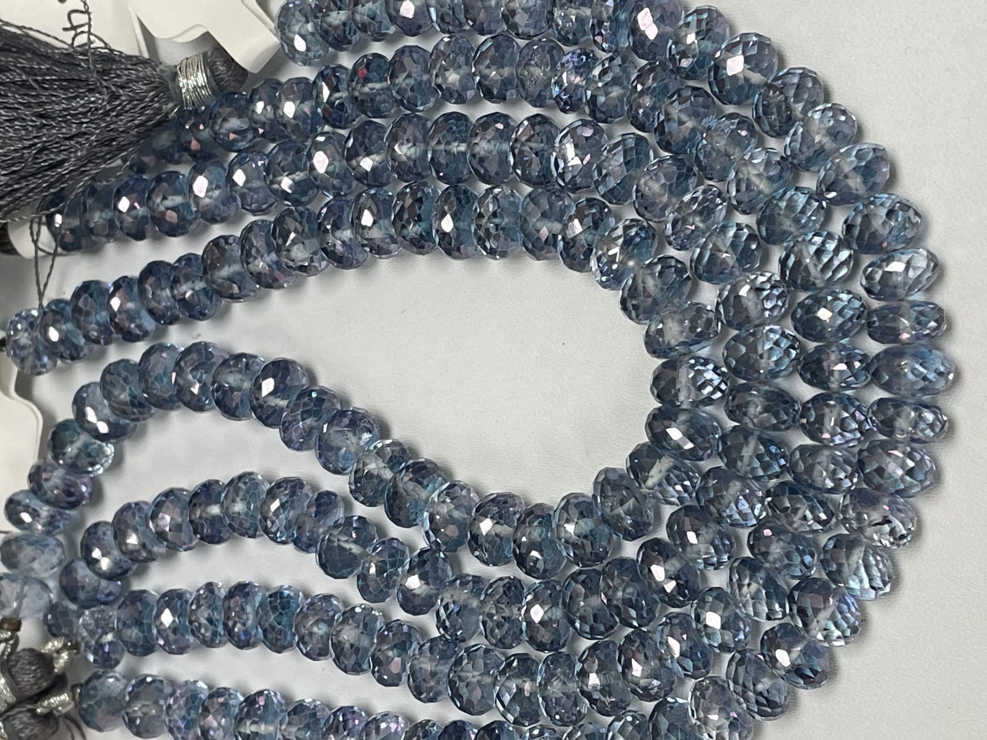 Mystic Topaz Rondelle Faceted