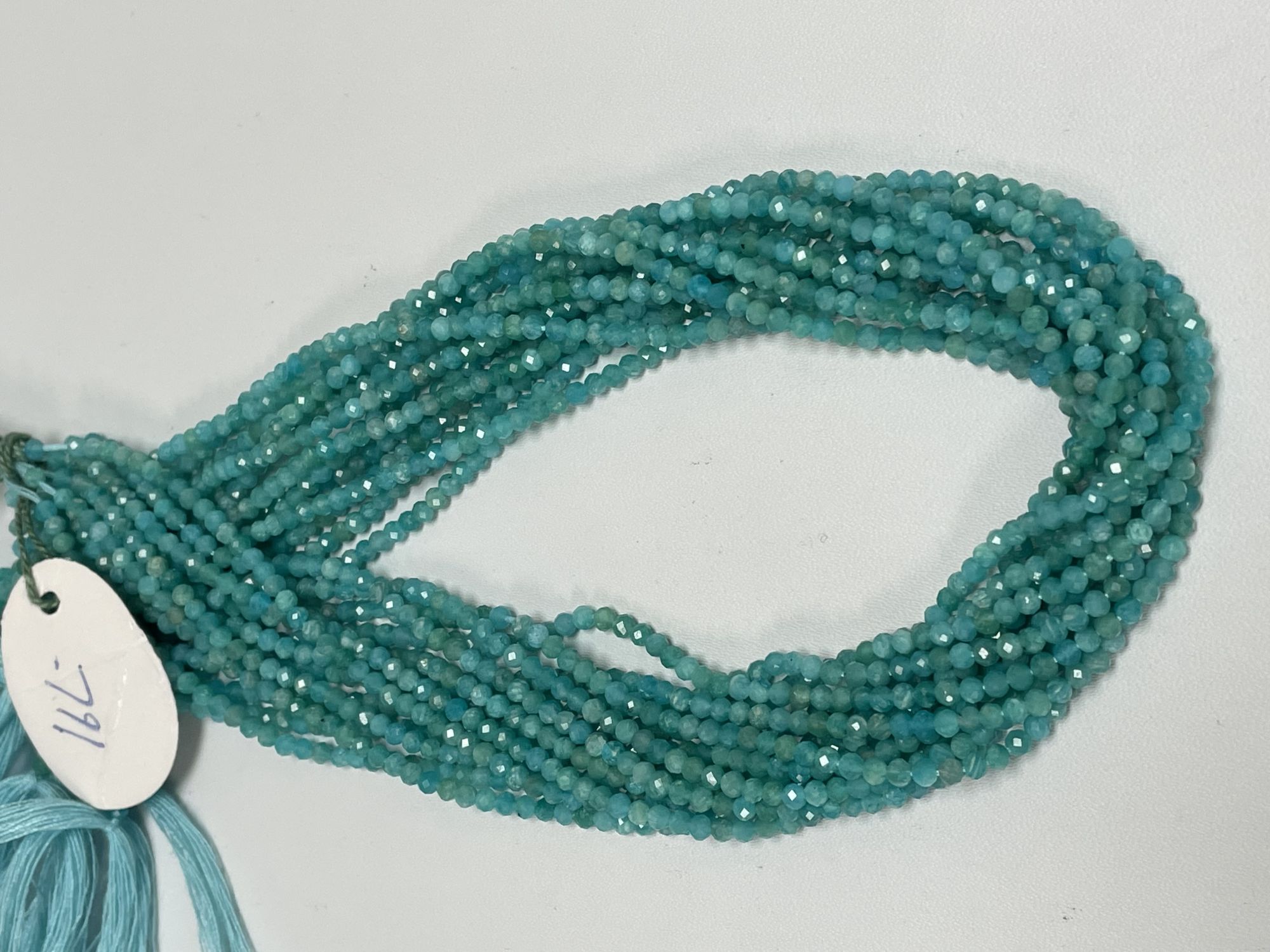 Amazonite Rondelle Faceted