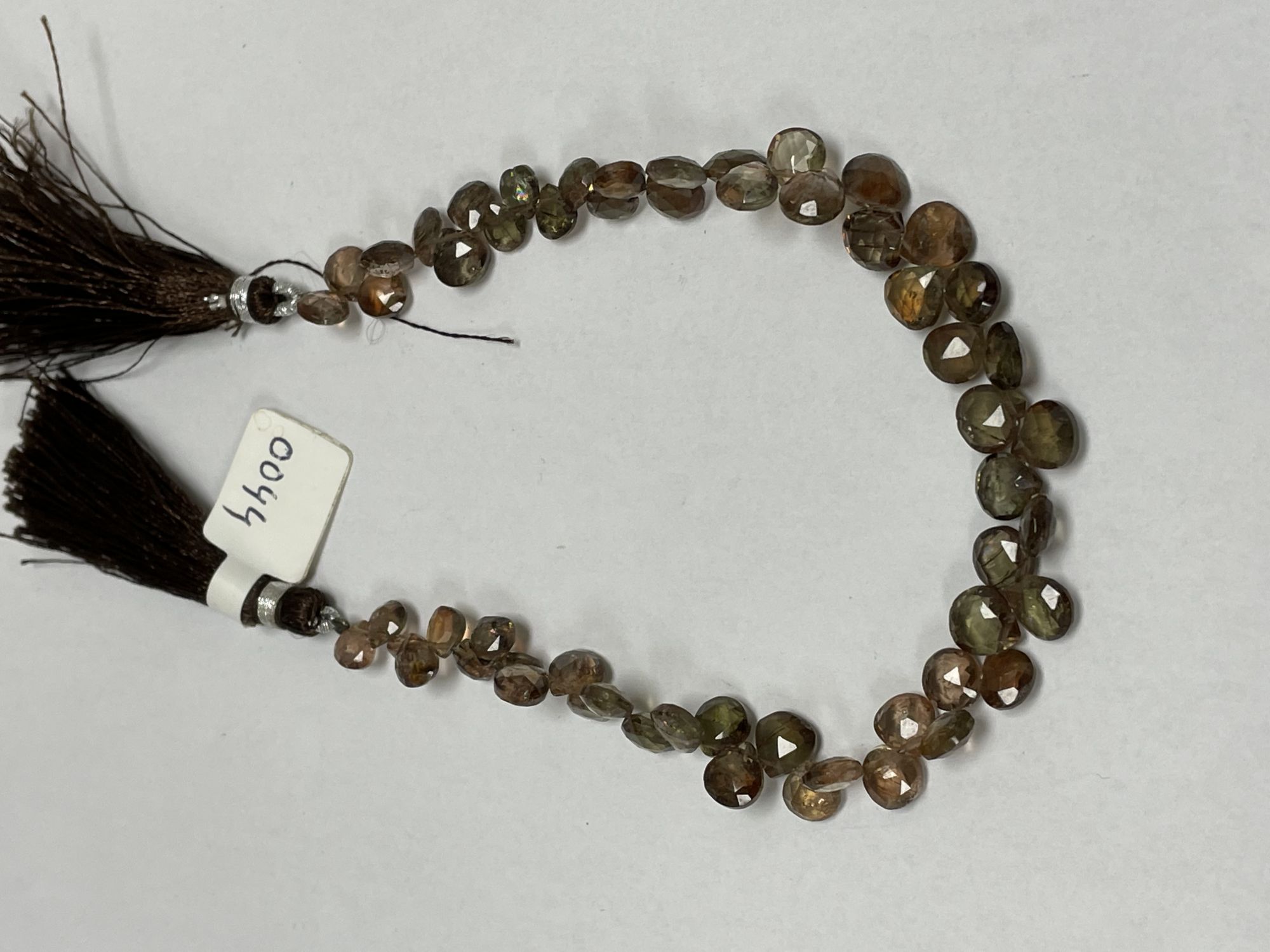 Andalusite Heart Faceted