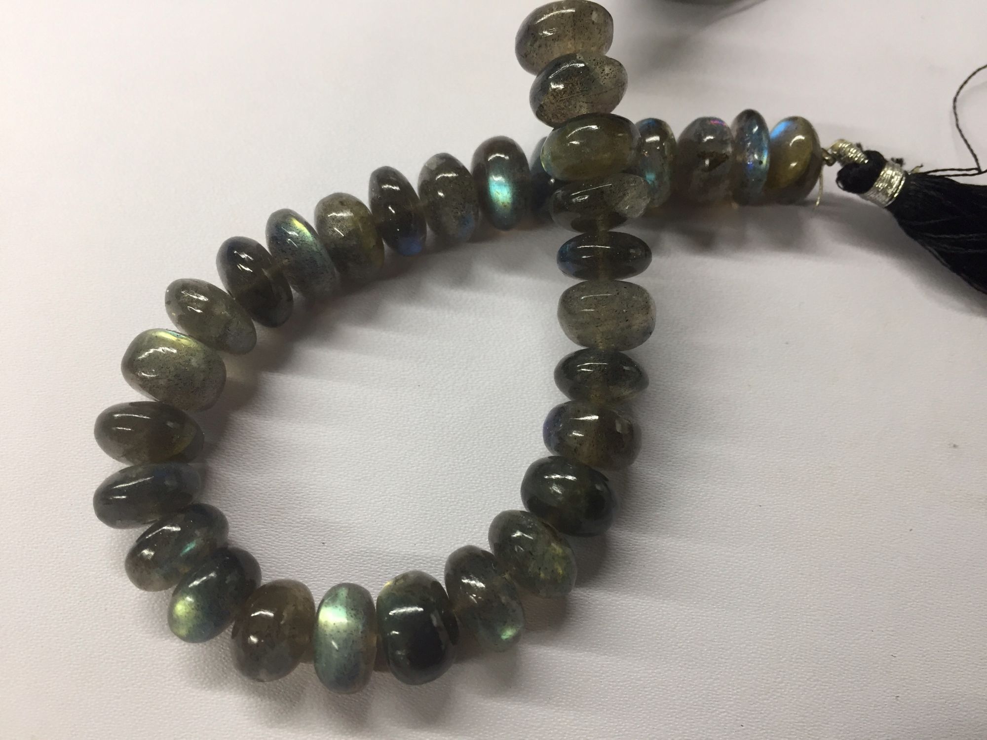 Labradorite Rondelle Smooth