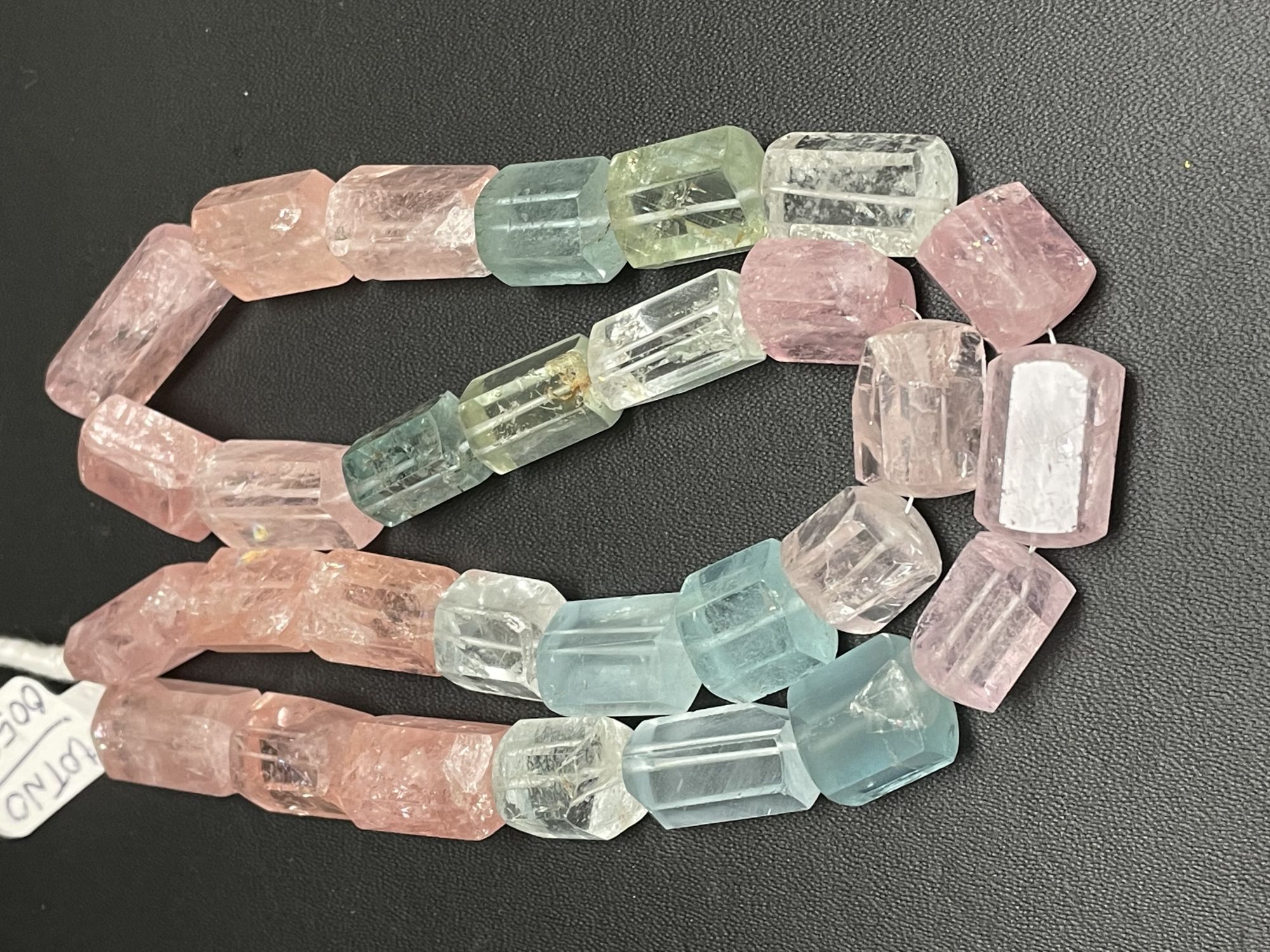 Aquamarine Tube Faceted