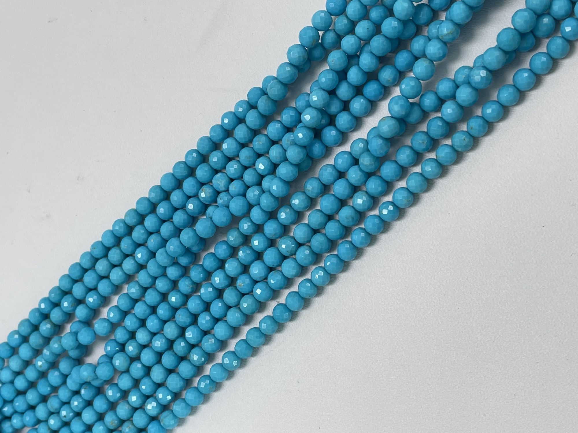 Turquoise Round Faceted