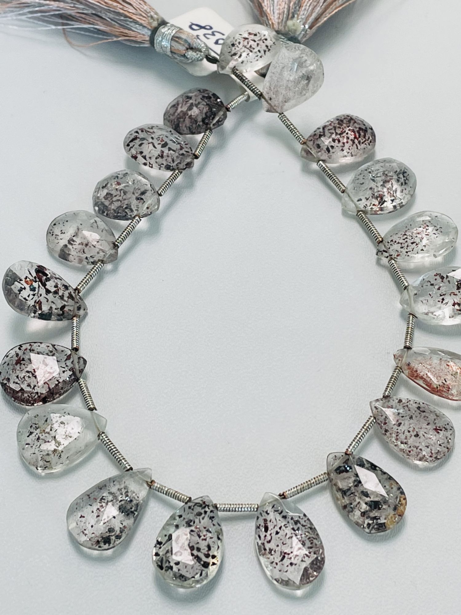 Moss Amethyst Pear Faceted