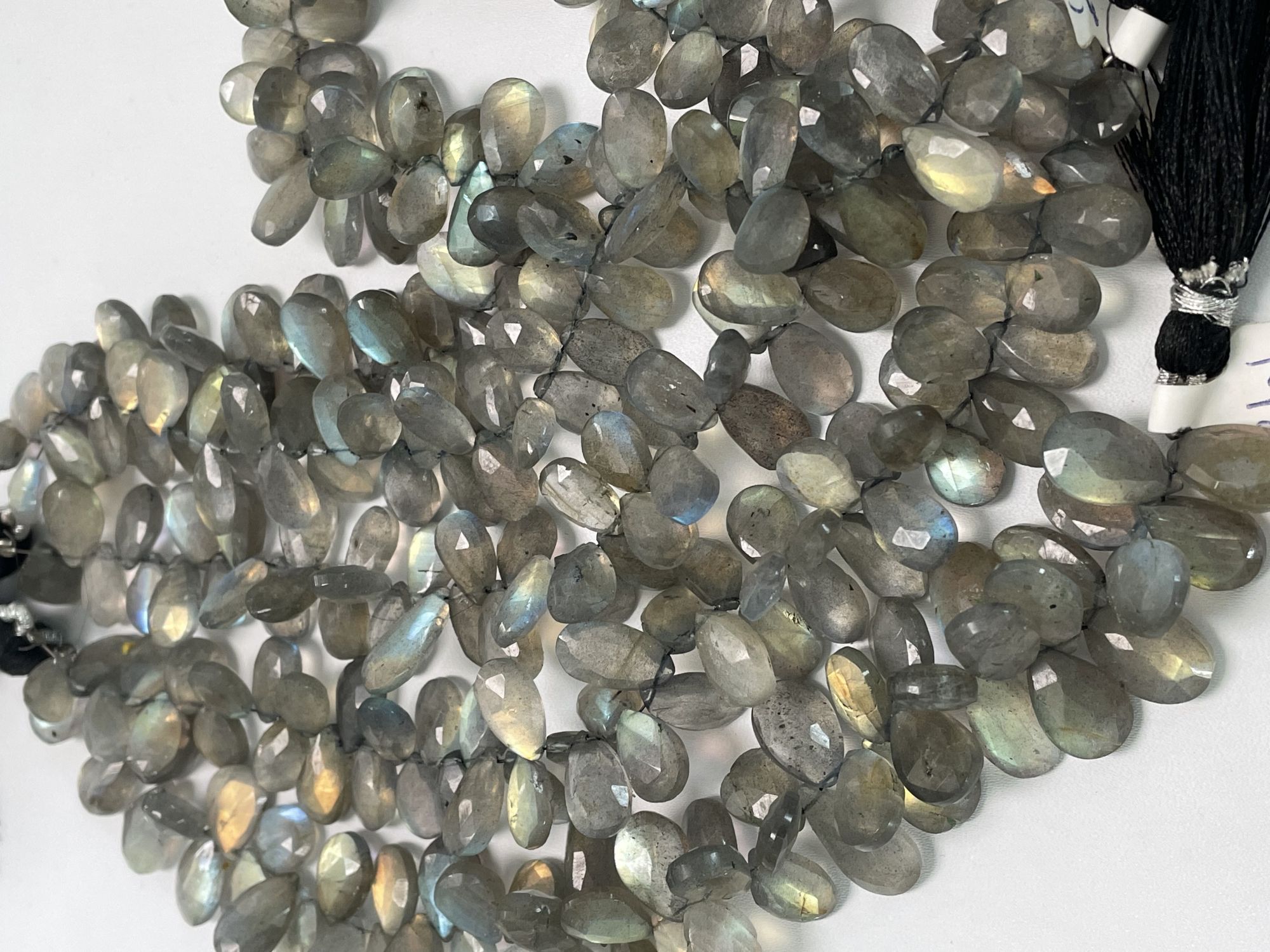 Labradorite Pear Faceted