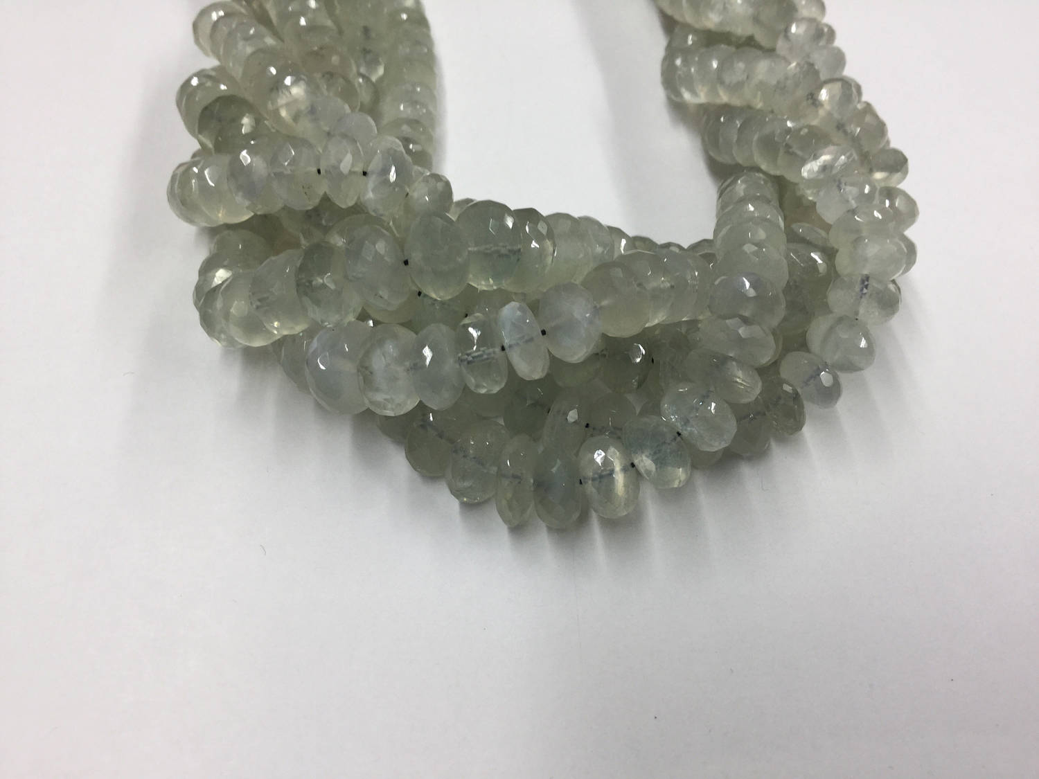 Celony Moonstone Rondelles Faceted