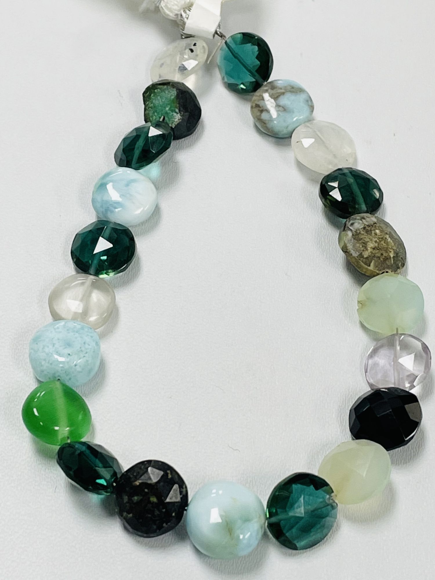 Multistone Coin Faceted