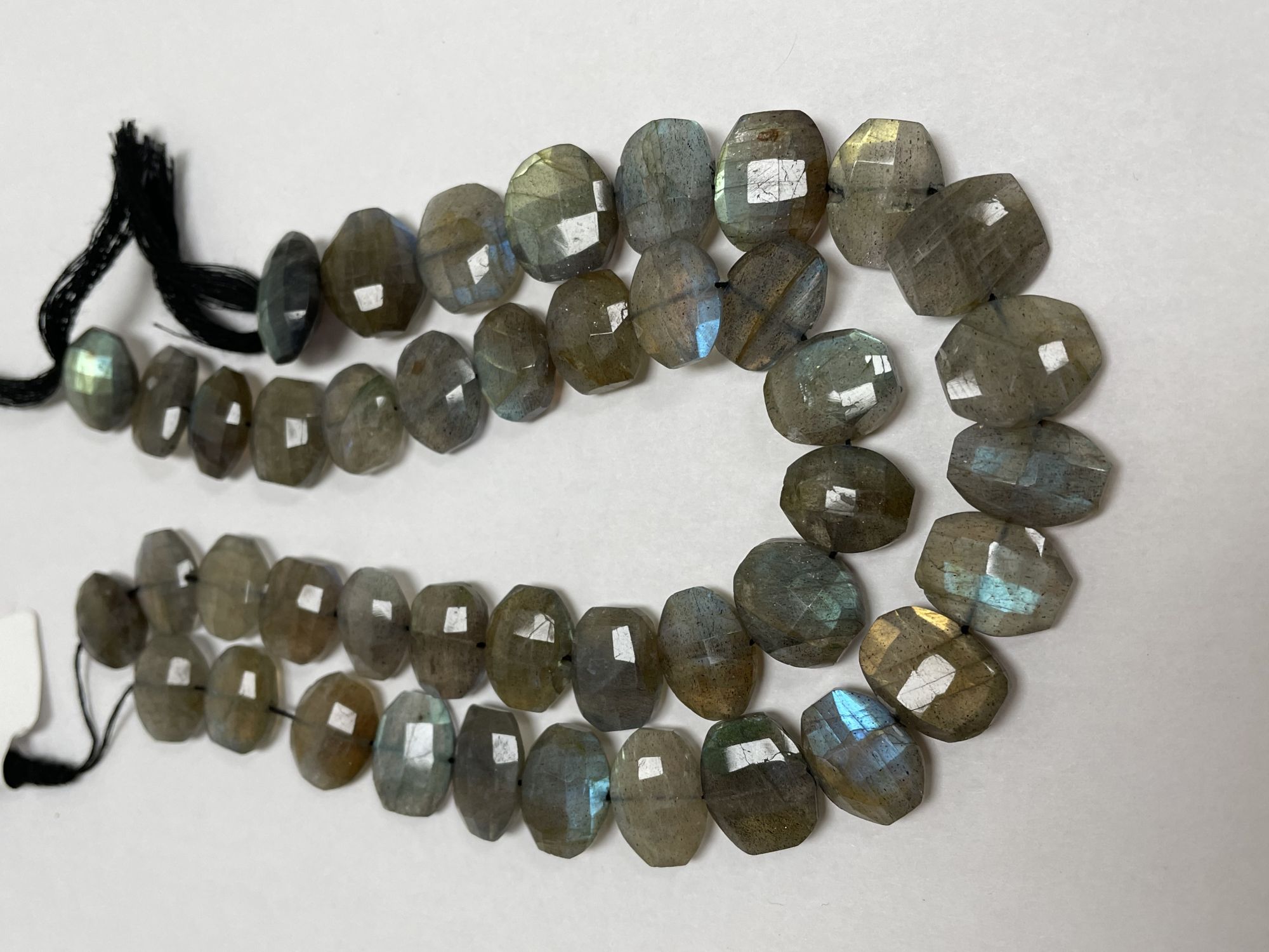 Labradorite Barrel Faceted