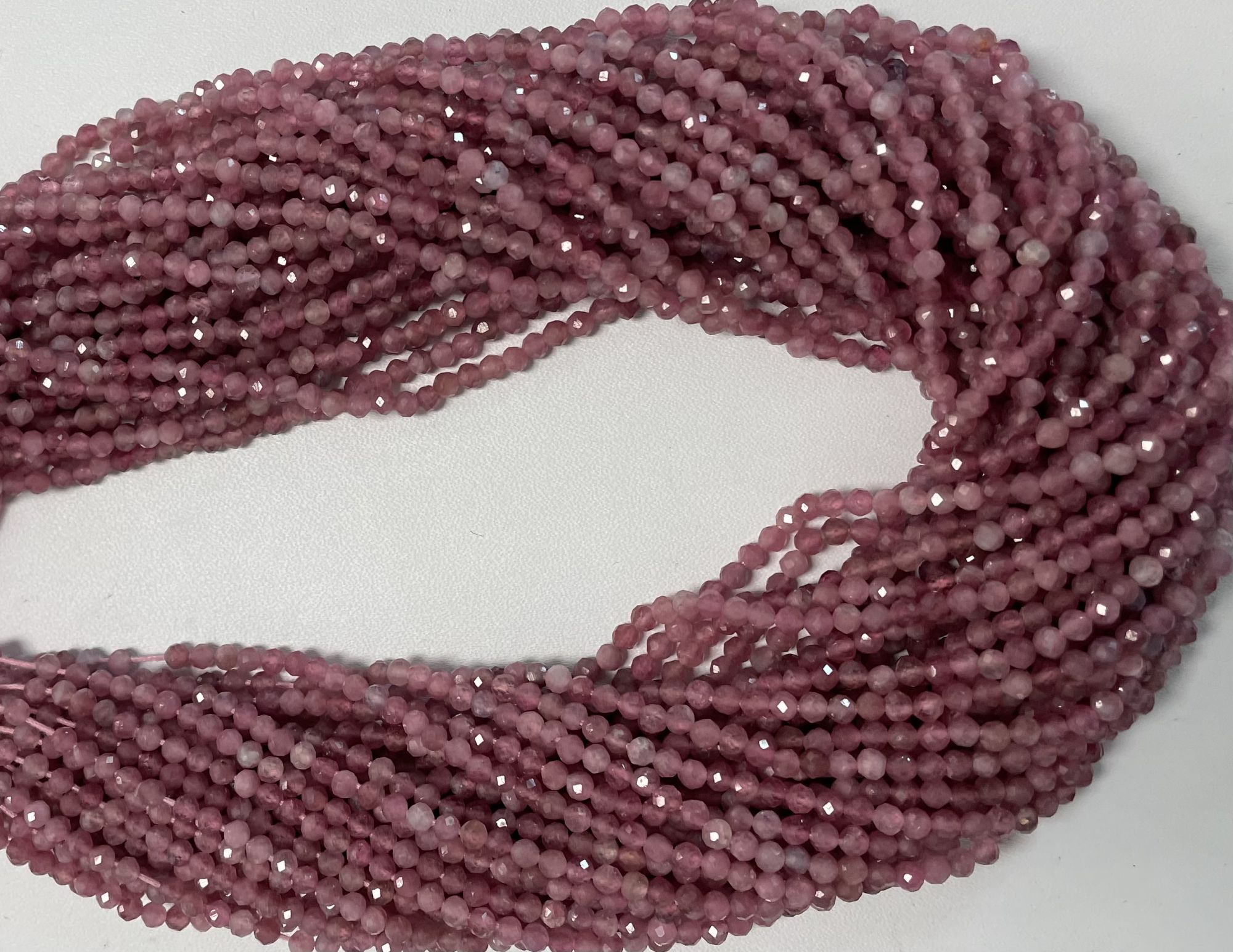 Tourmaline Rondelle Faceted