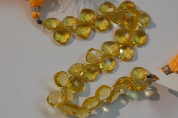 Hydro Quartz Cushion Faceted