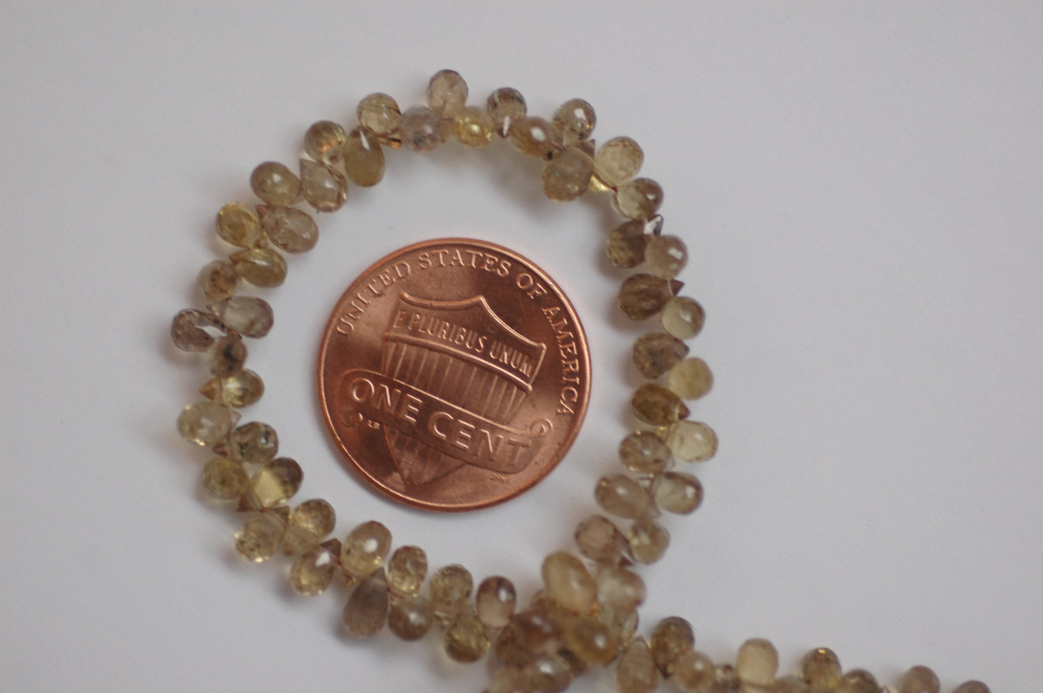 Color Change Garnet Drops Faceted (Tiny)