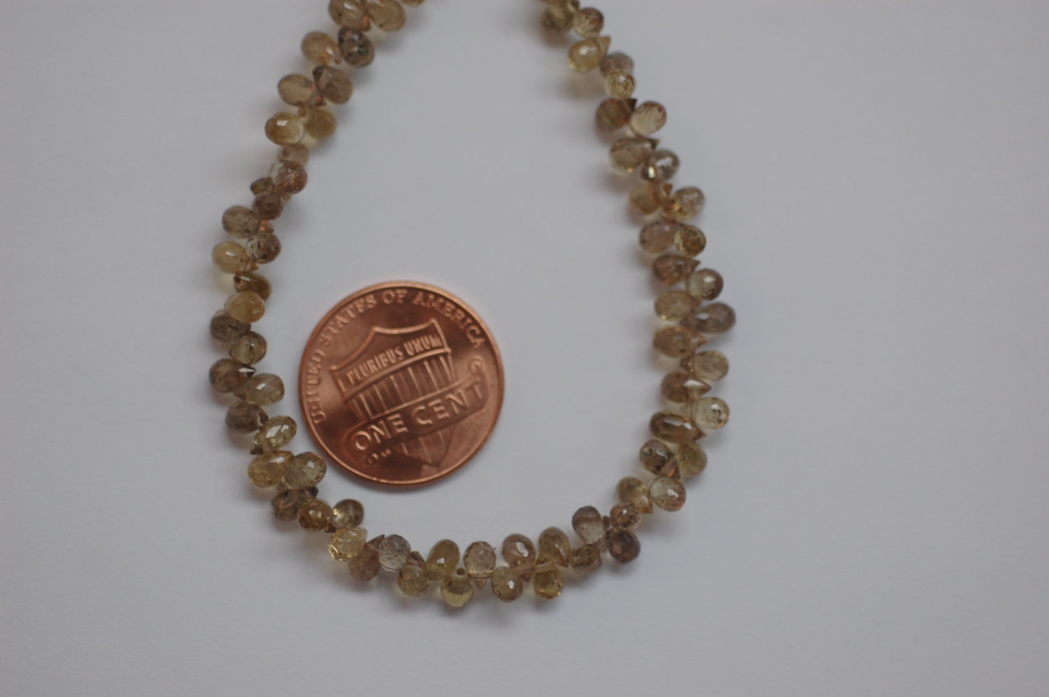 Color Change Garnet Drops Faceted (Tiny)