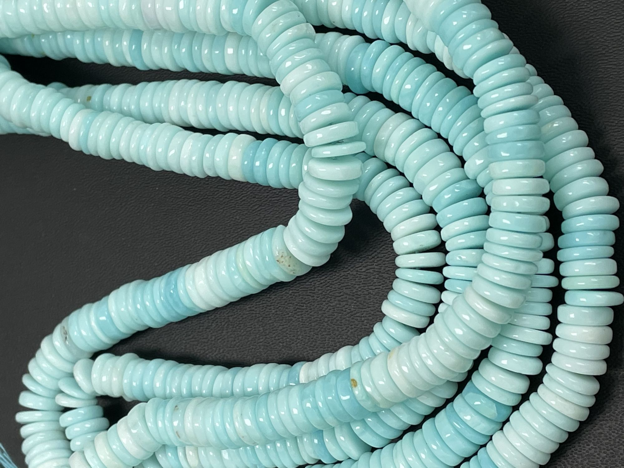 Shaded Blue Opal Tire Smooth