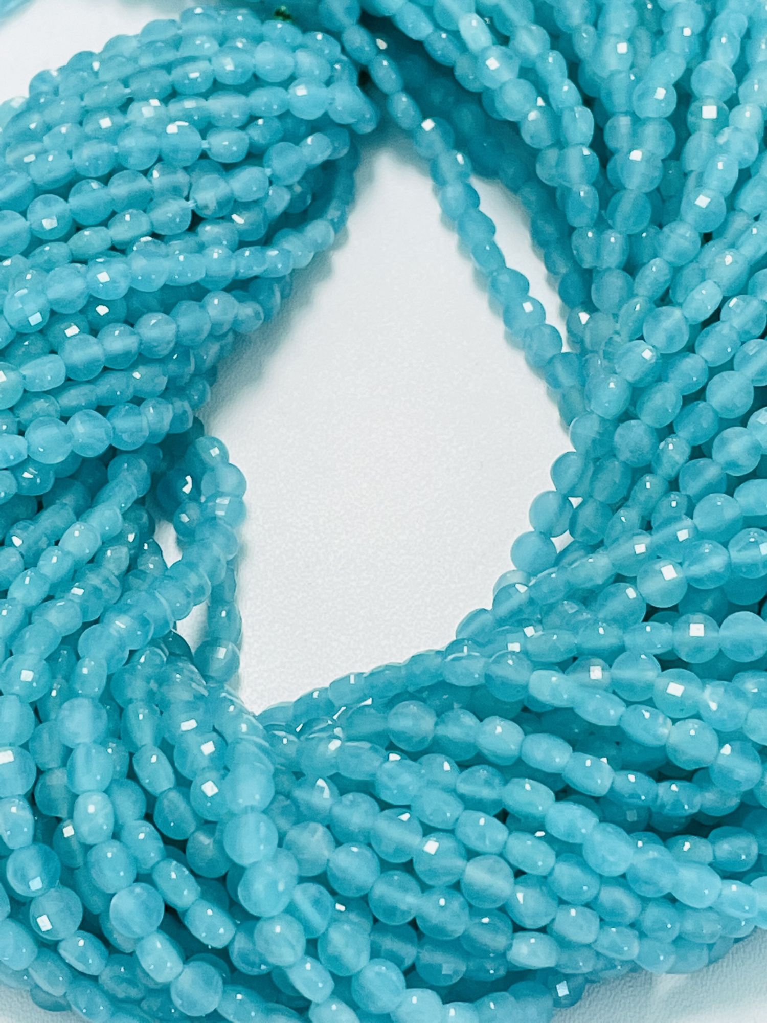 Amazonite Coin Faceted