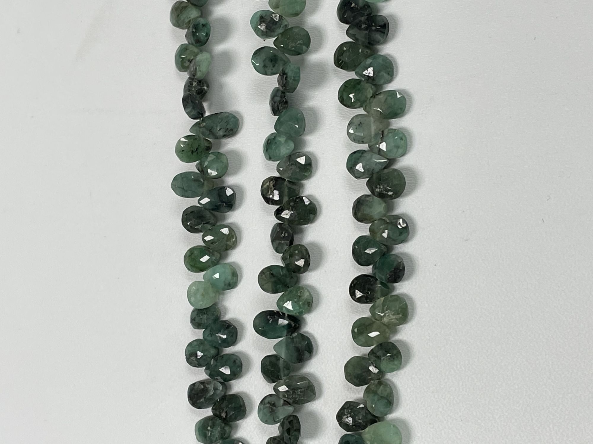 Brazilian Emerald Pear Faceted
