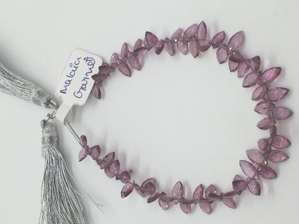 Malaia Garnet Marquise Faceted