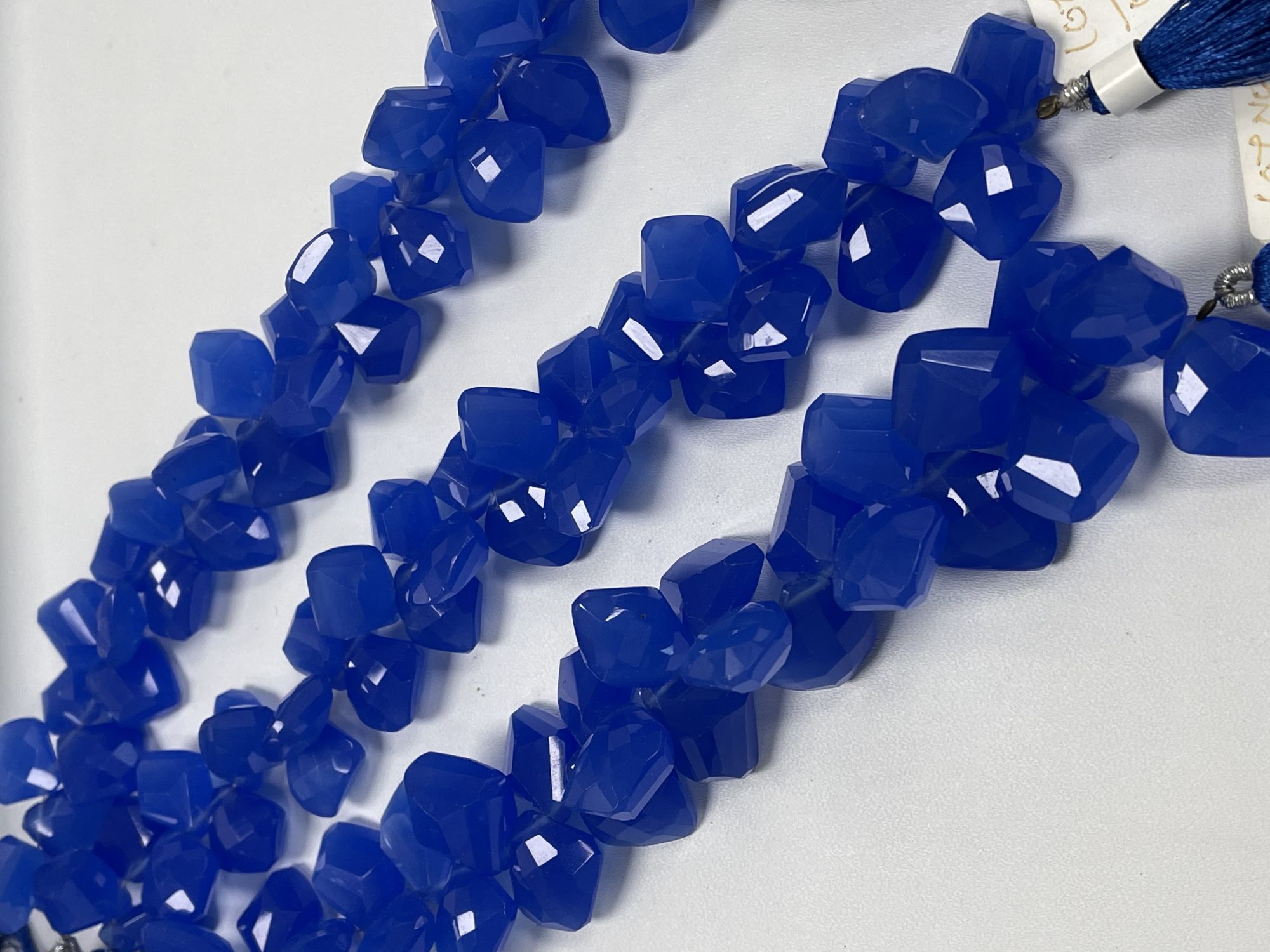 Blue Chalcedony Funky Cut Faceted