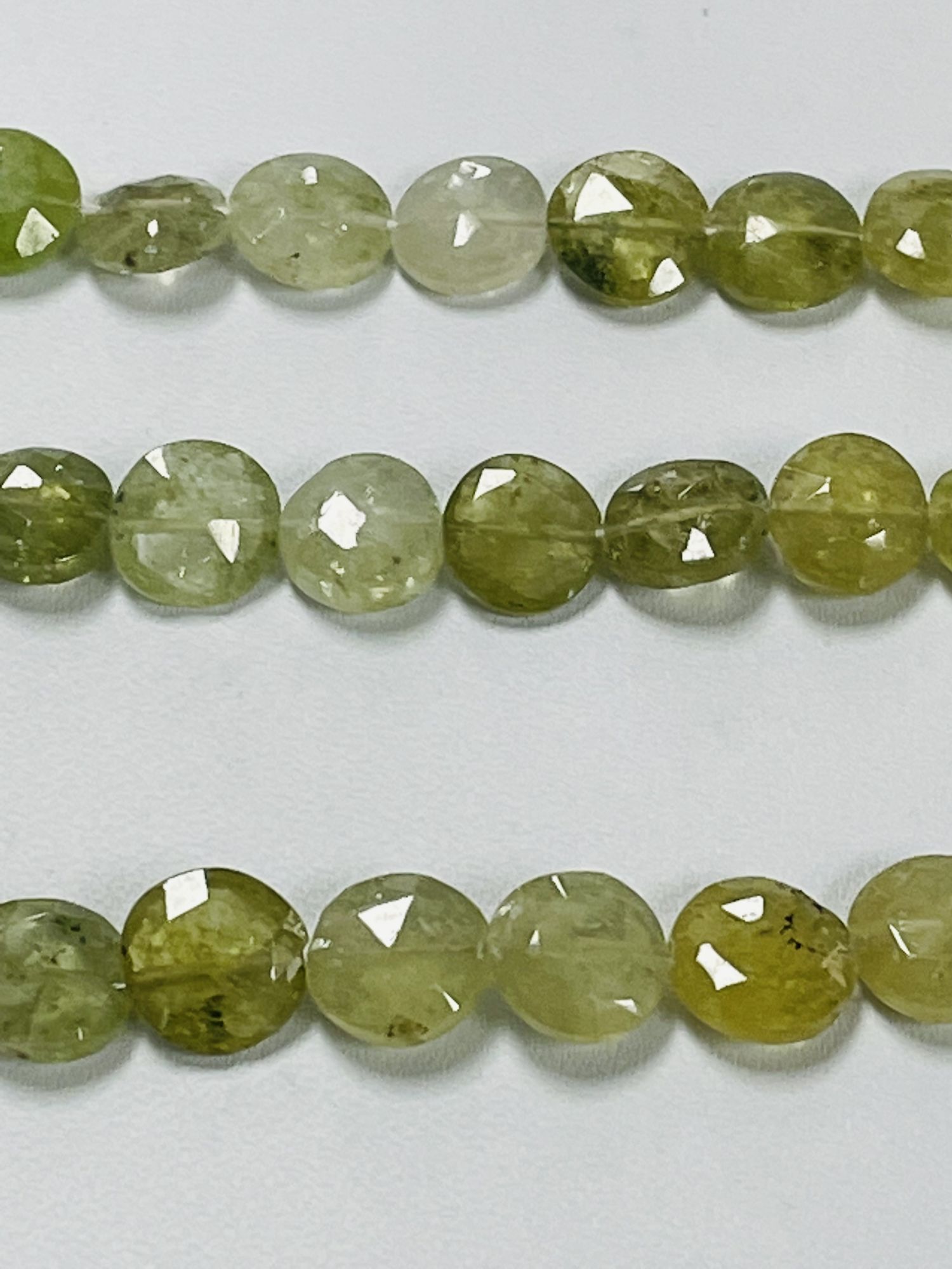 Grossular Garnet Coin