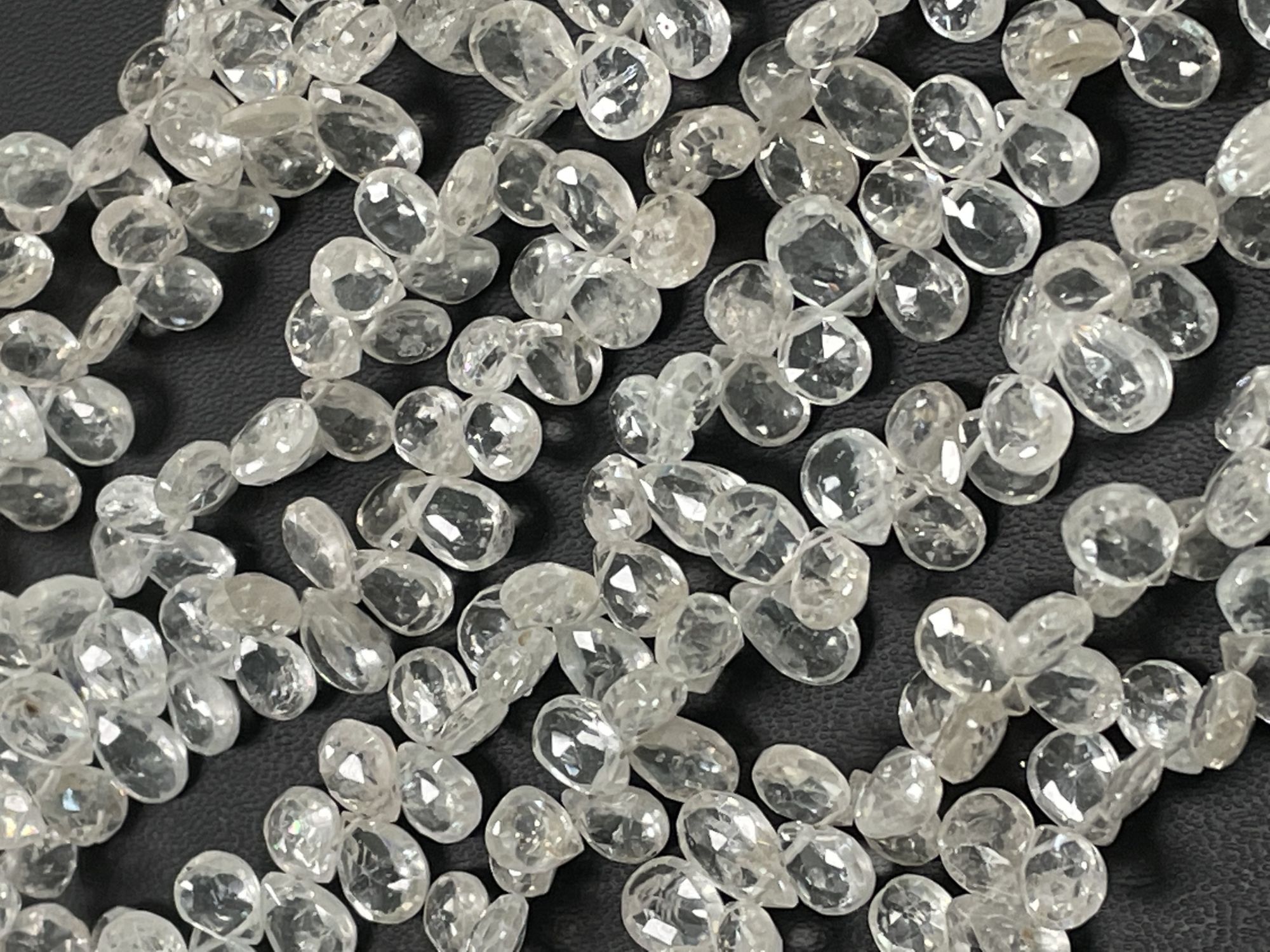 Zircon Pear Faceted