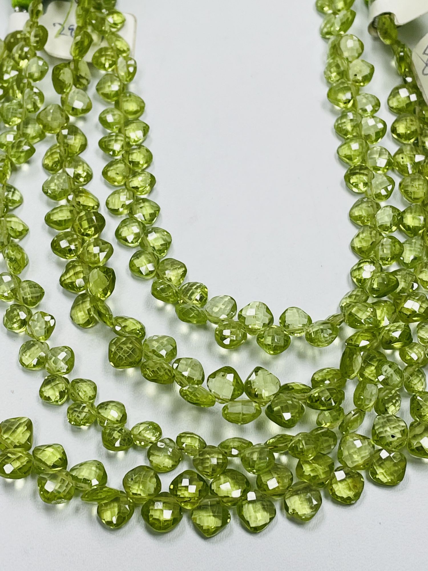 Peridot Cushion Faceted