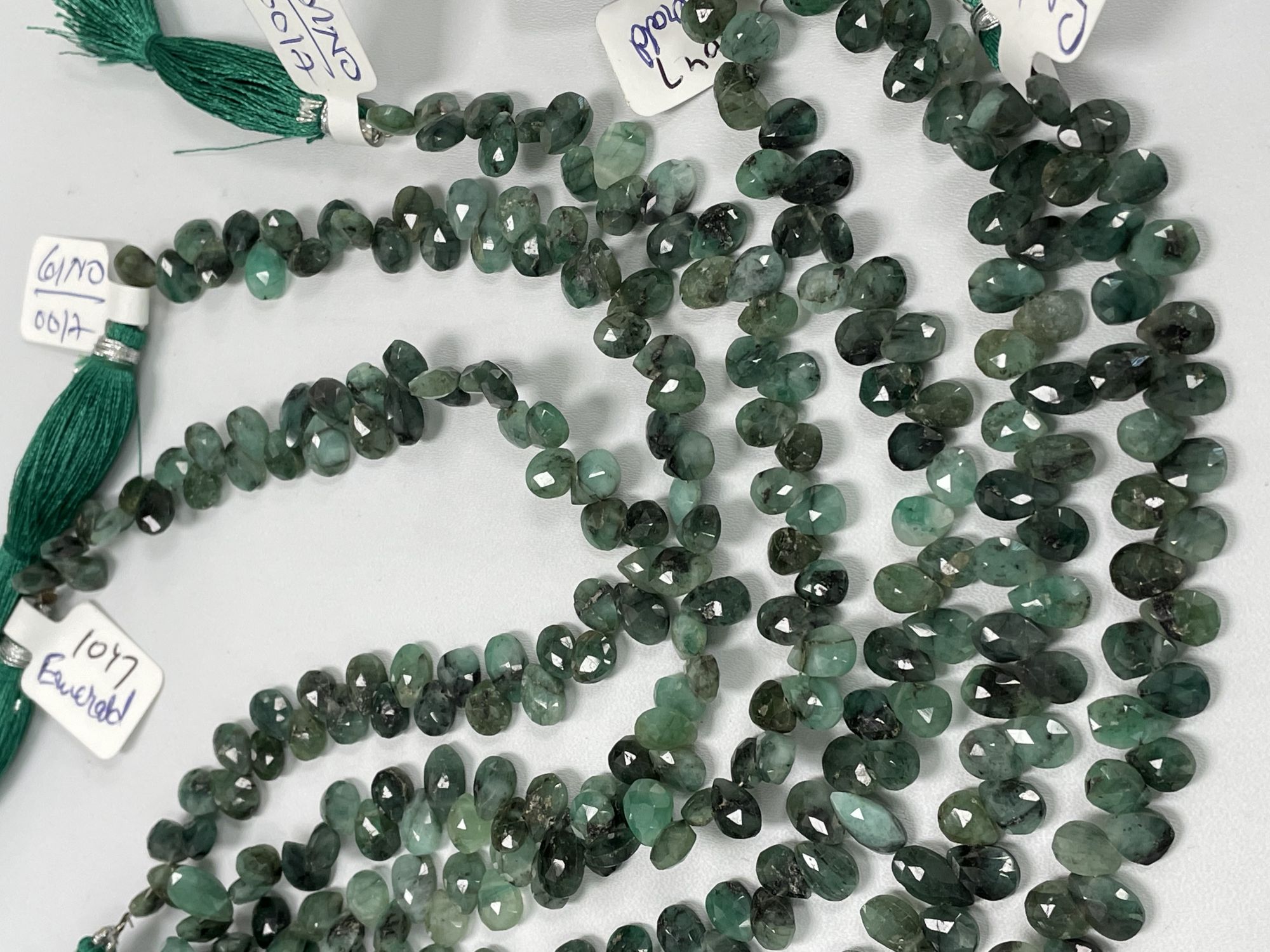 Brazilian Emerald Pear Faceted