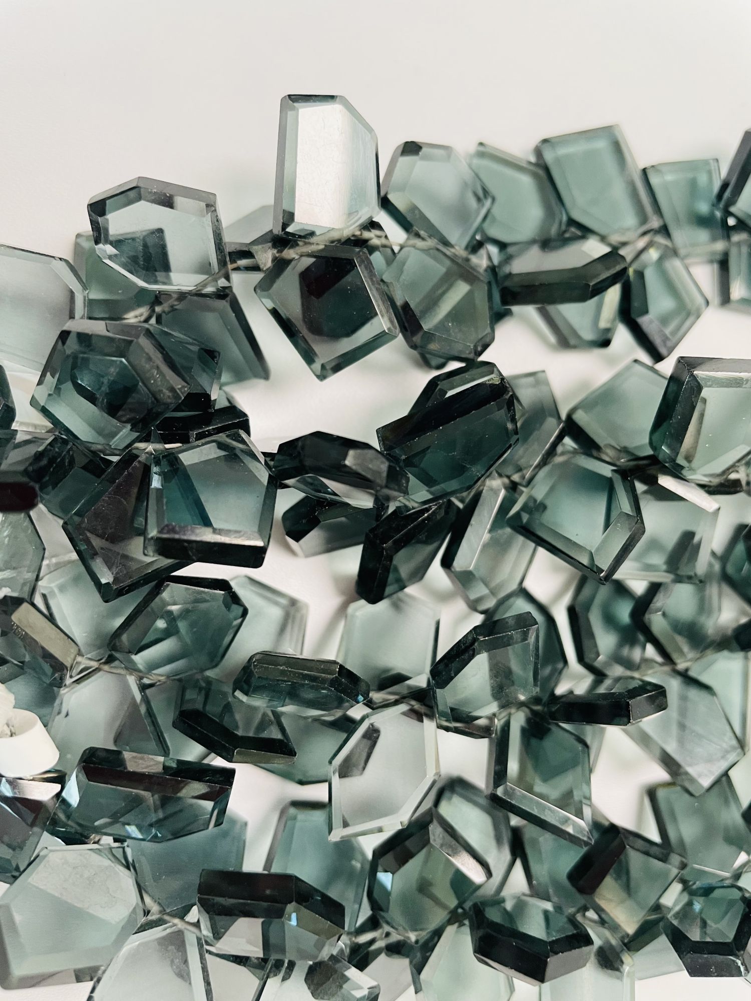 Grey Hydro Quartz Funky Slices