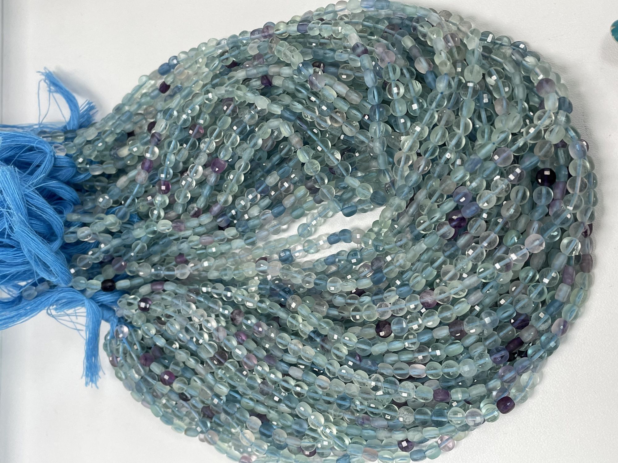 Fluorite Coin Faceted