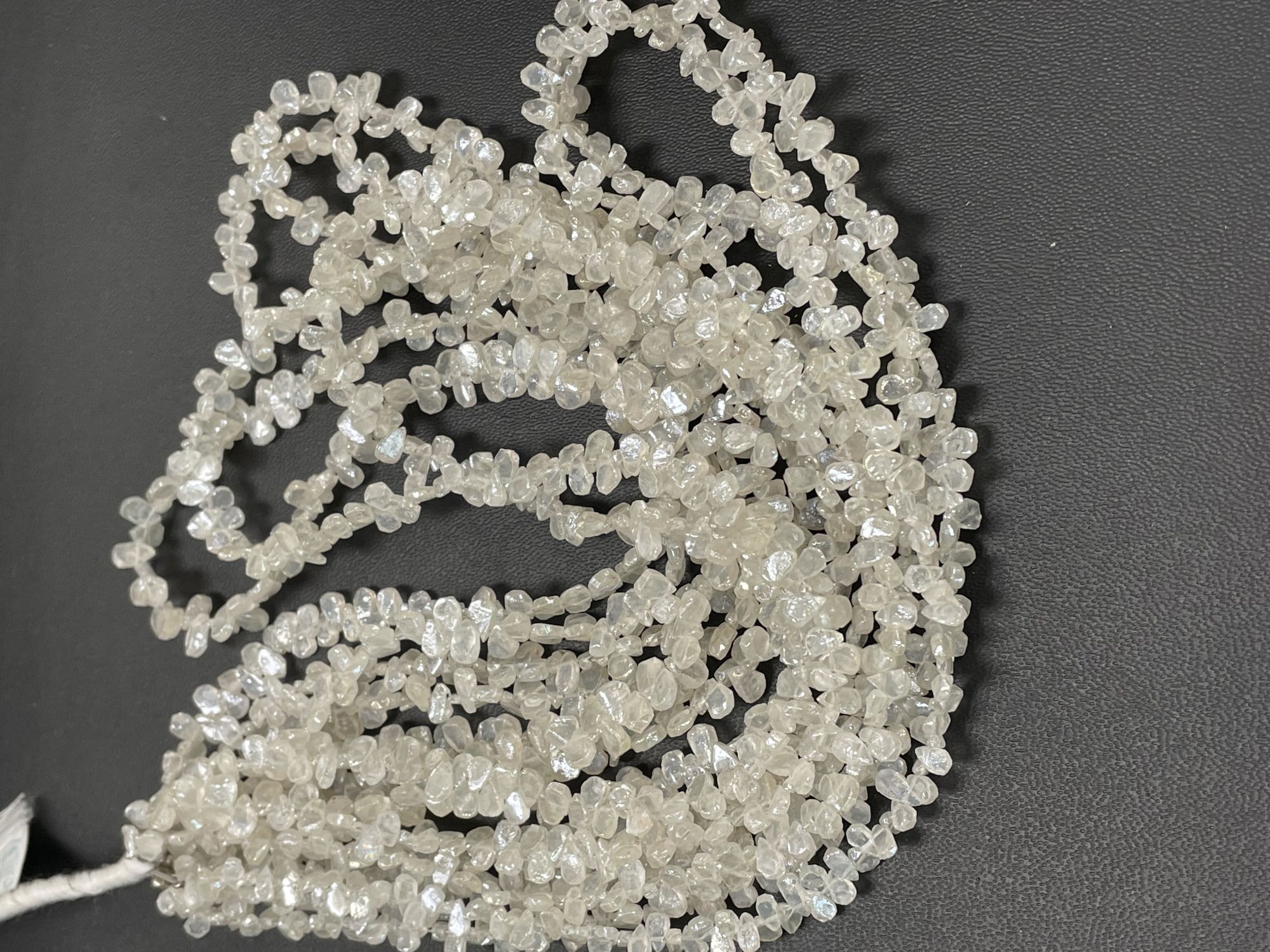 Zircon Pear Organic Cut Faceted