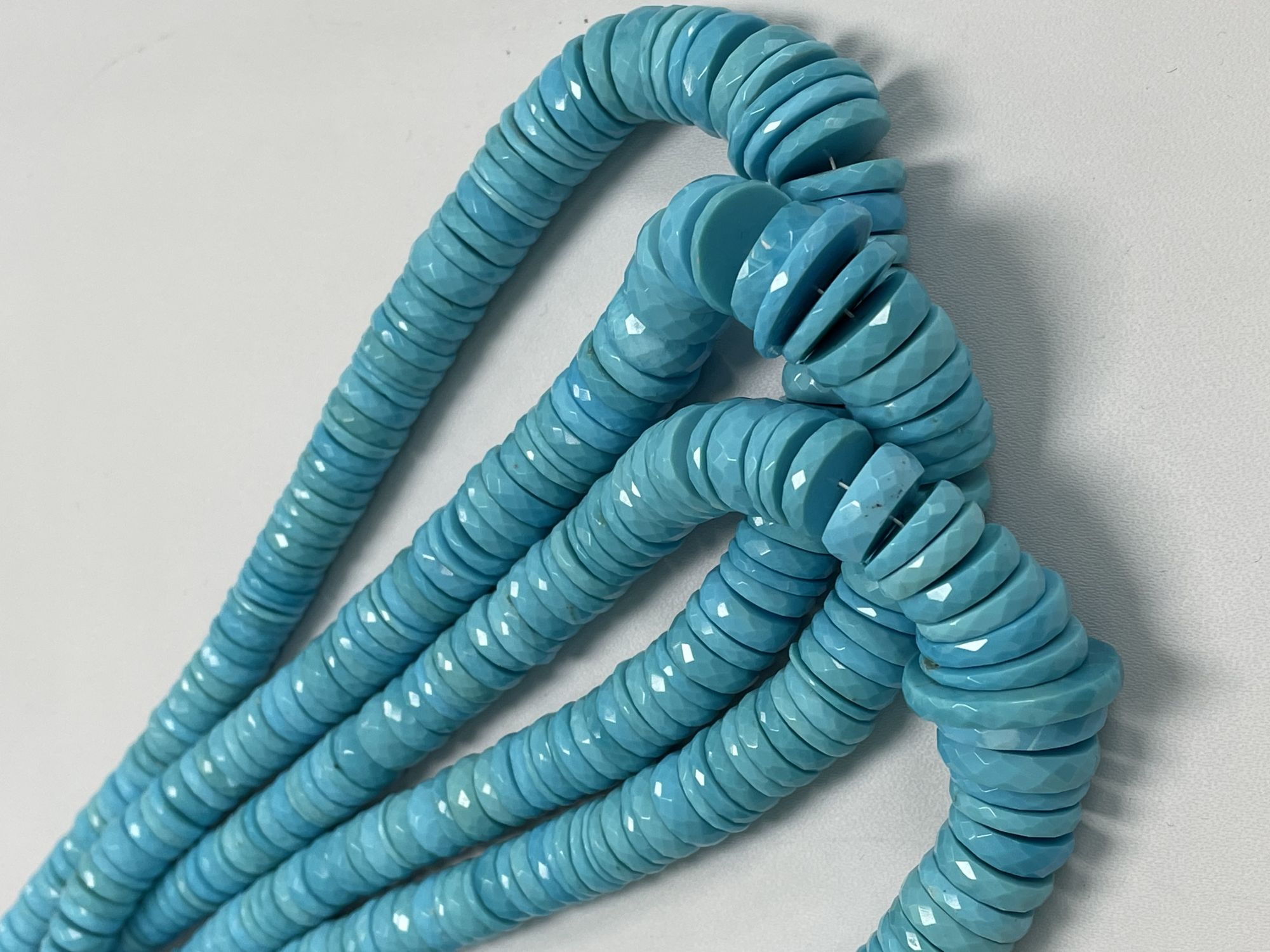 Turquoise Tire Faceted