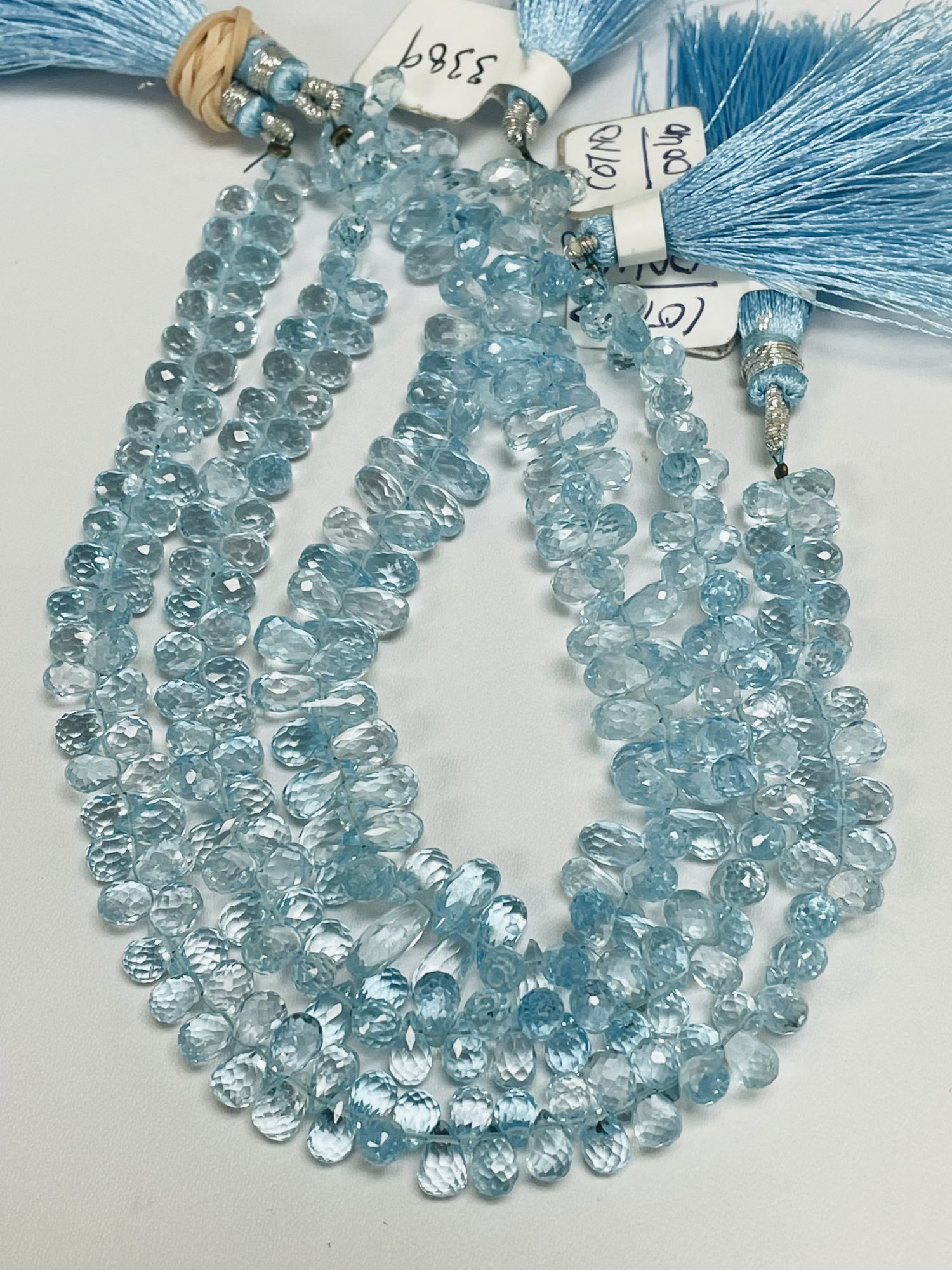 Sky Blue Topaz Drop Faceted