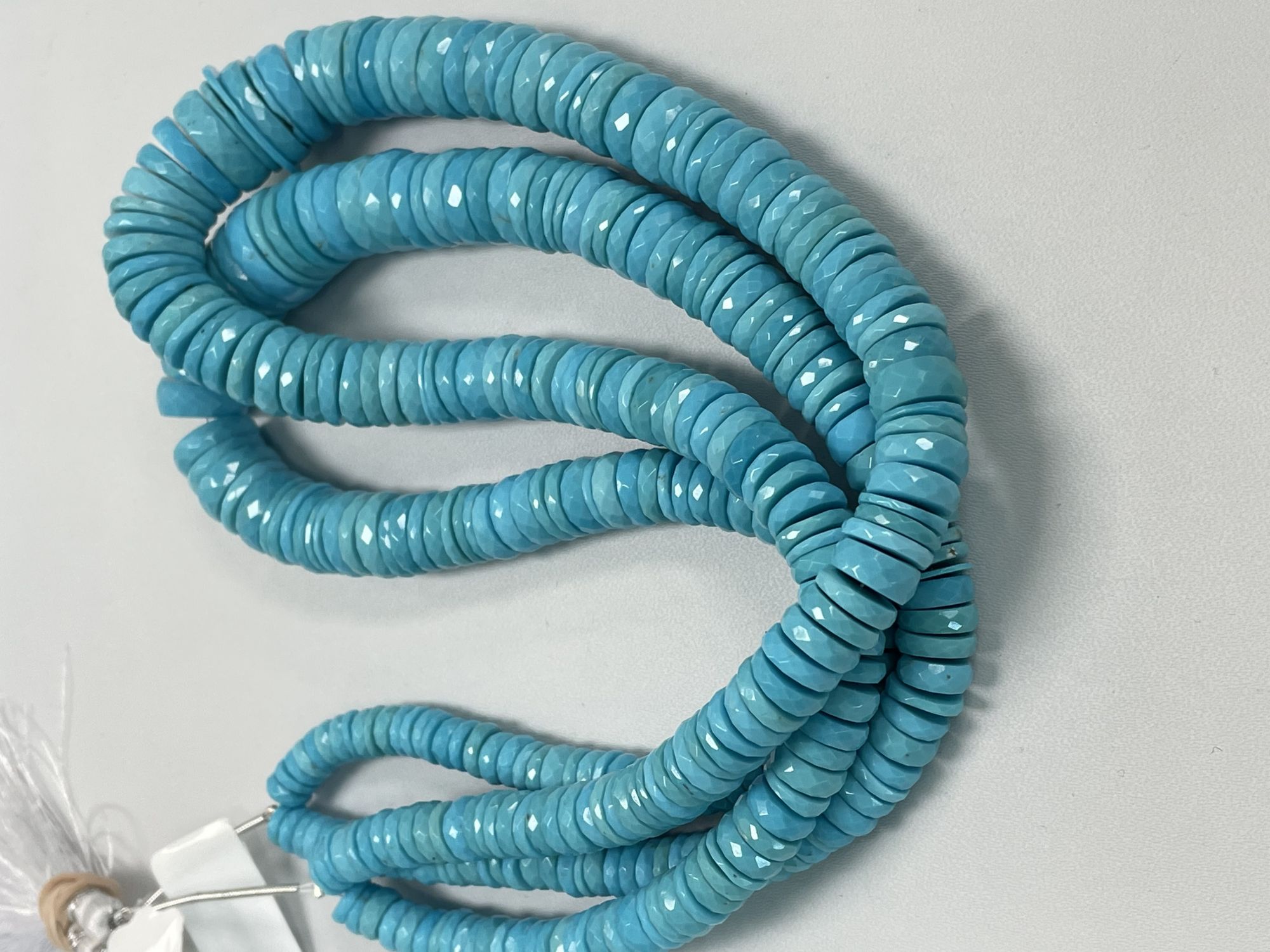 Turquoise Tire Faceted
