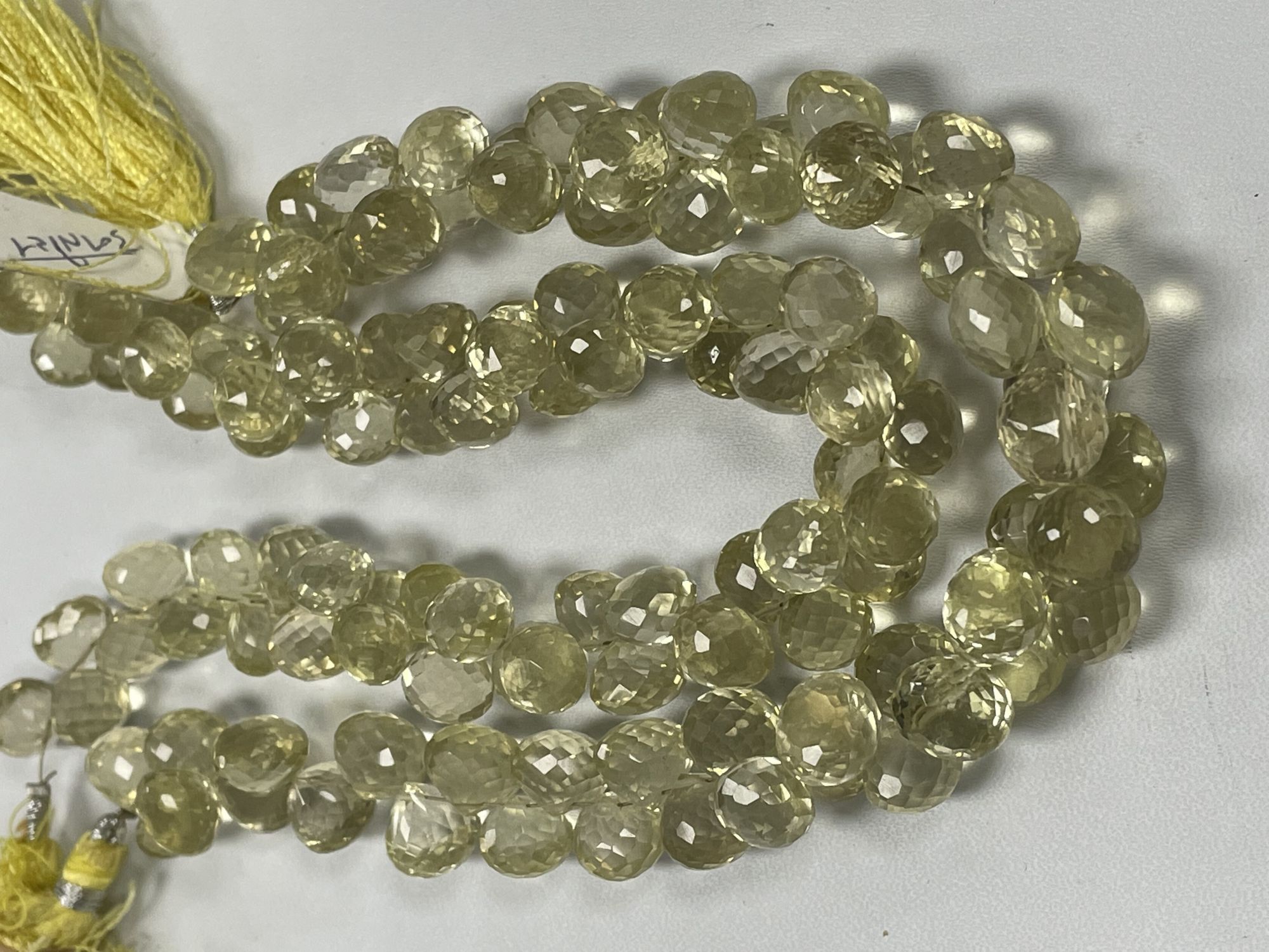 Lemon Quartz Onion Faceted