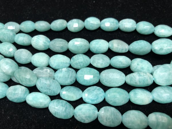 Amazonite Ovals Faceted