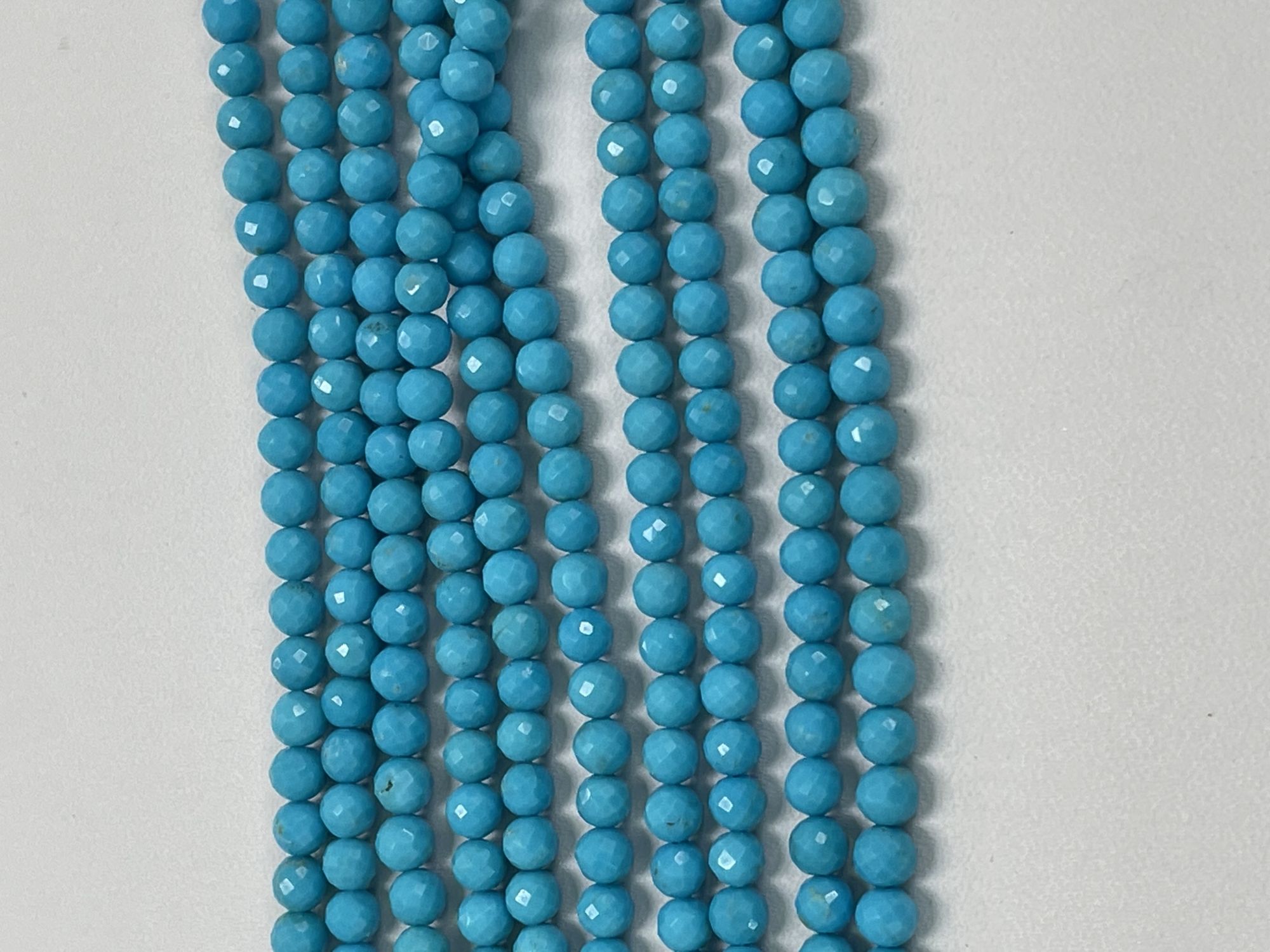 Turquoise Round Faceted